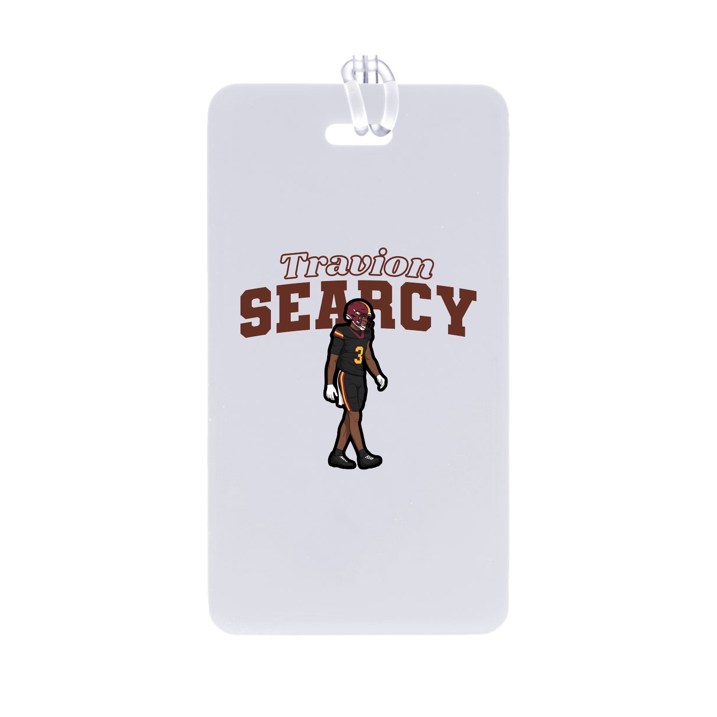 Bag Tag — Name Arch in Classic