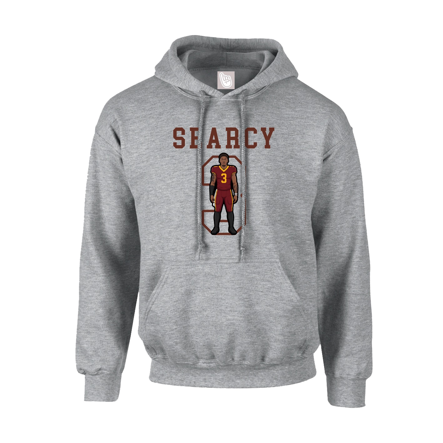 Hoodie — Shirsey in Grey