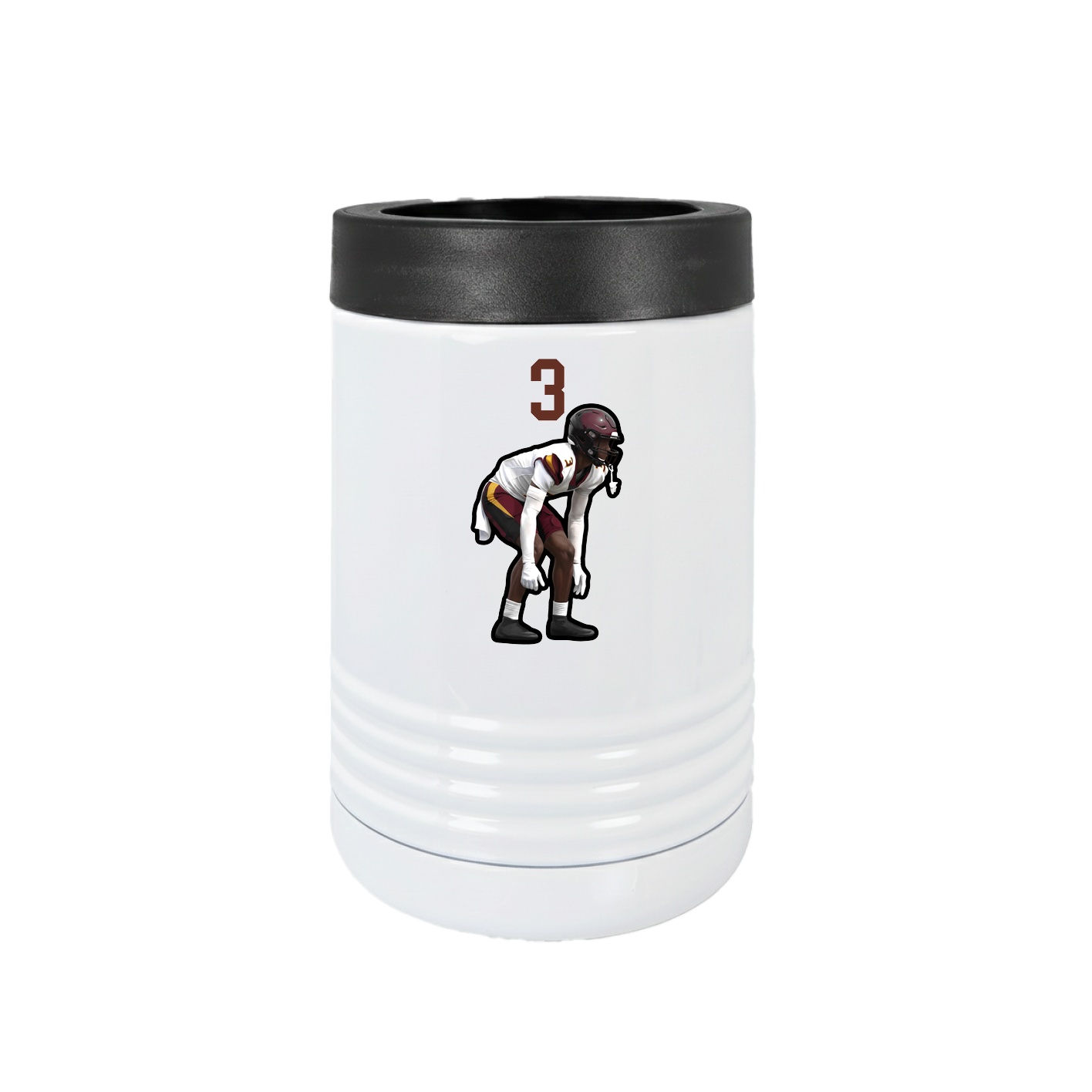 Beverage Holder — Number Top in White