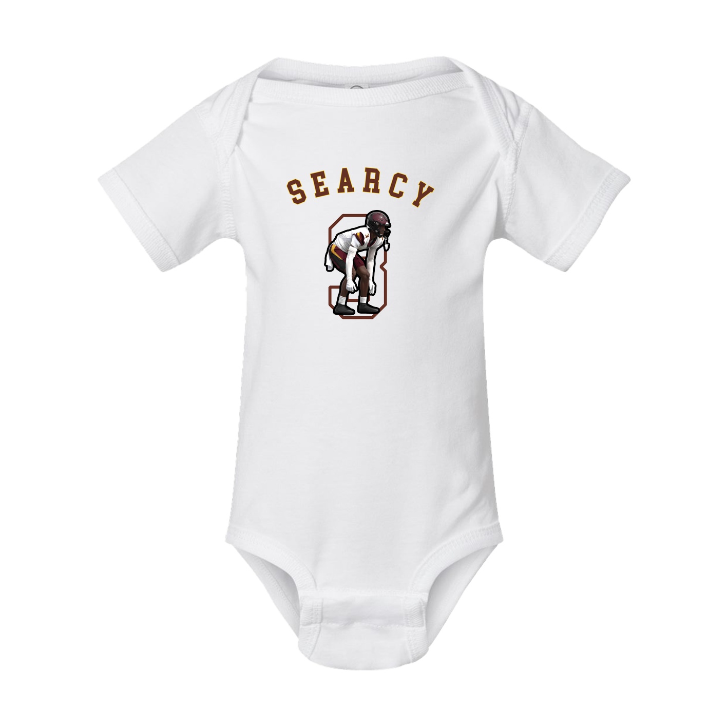 Baby Onesie — Shirsey Arch in White