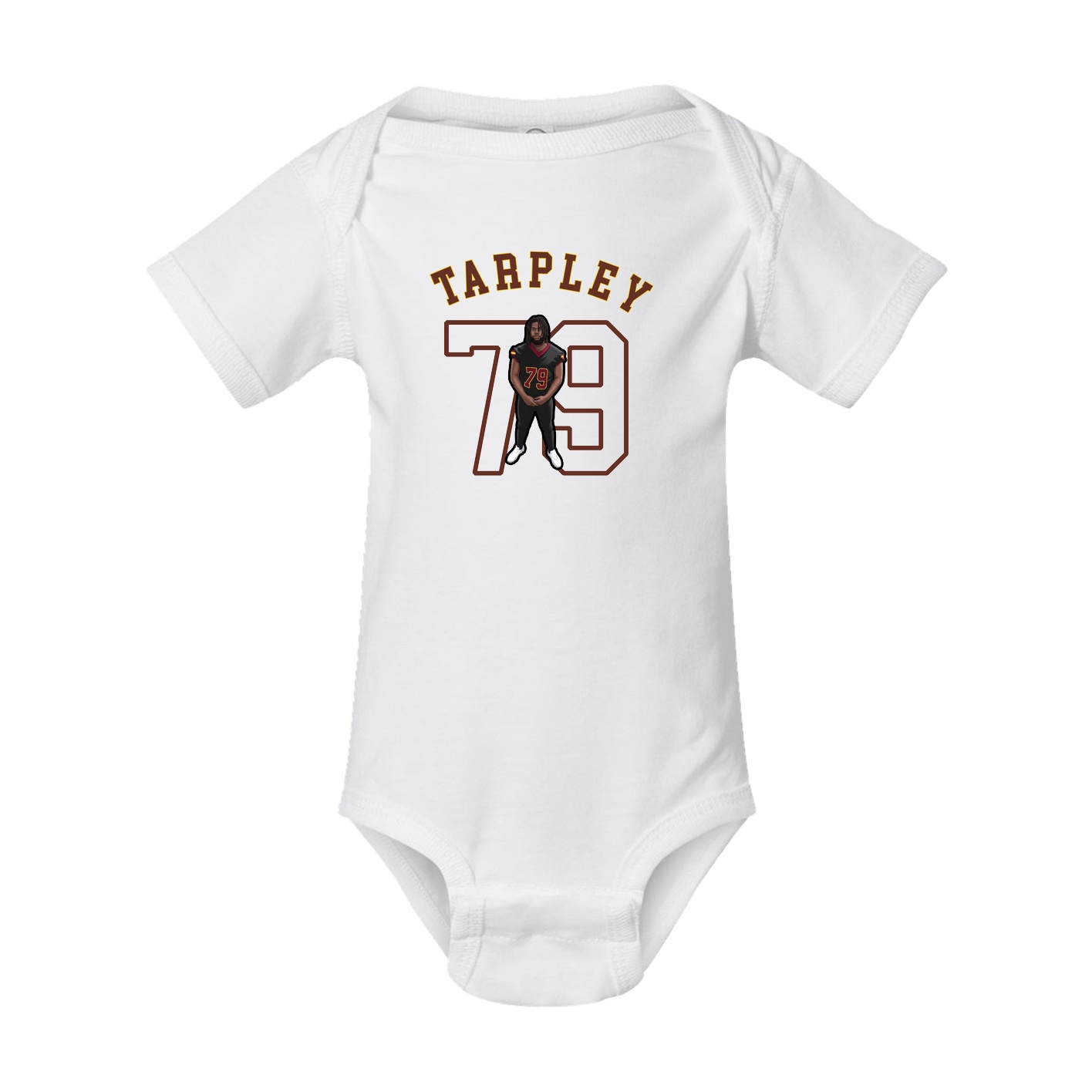 Baby Onesie — Shirsey Arch in White