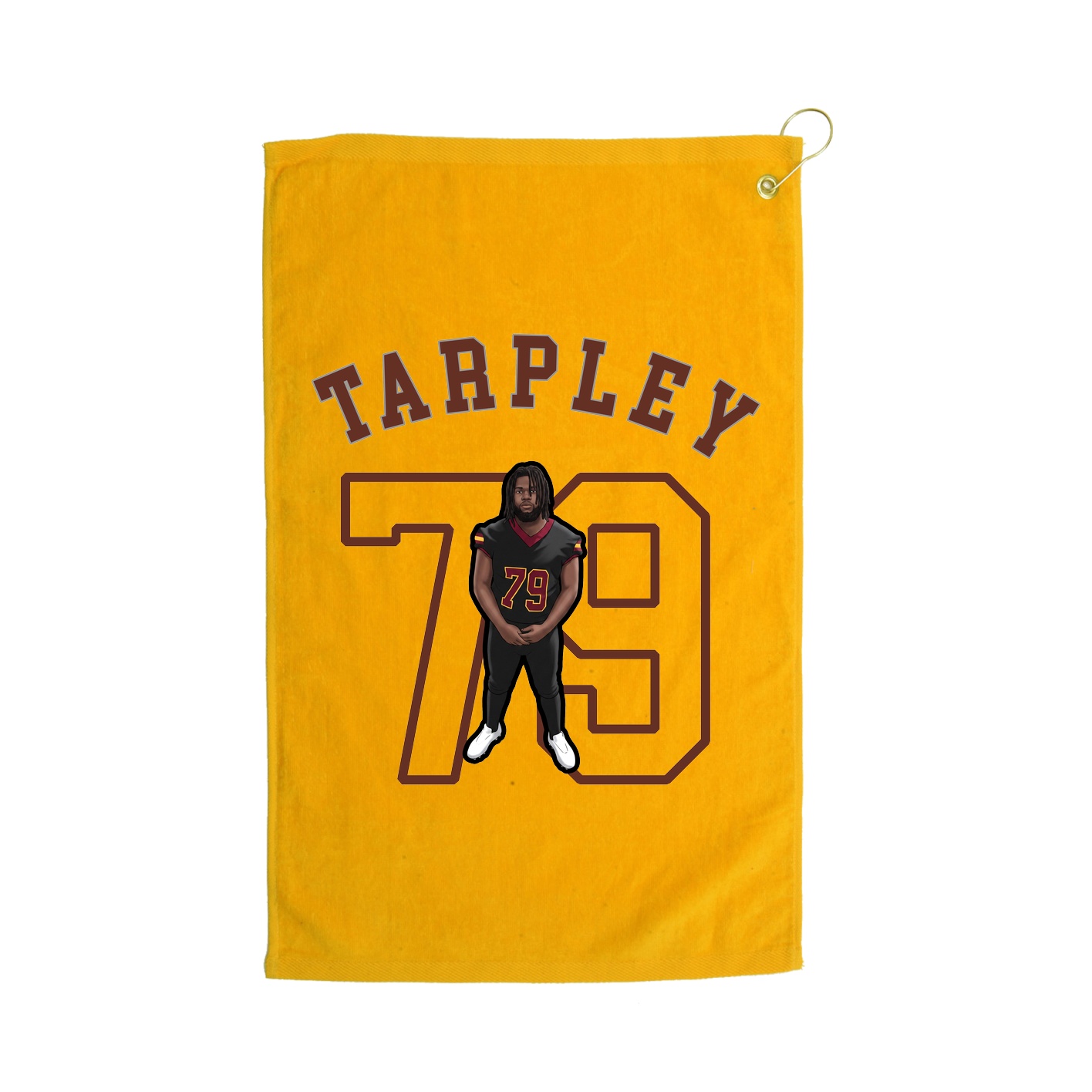 Golf Towel — Shirsey Arch in Gold