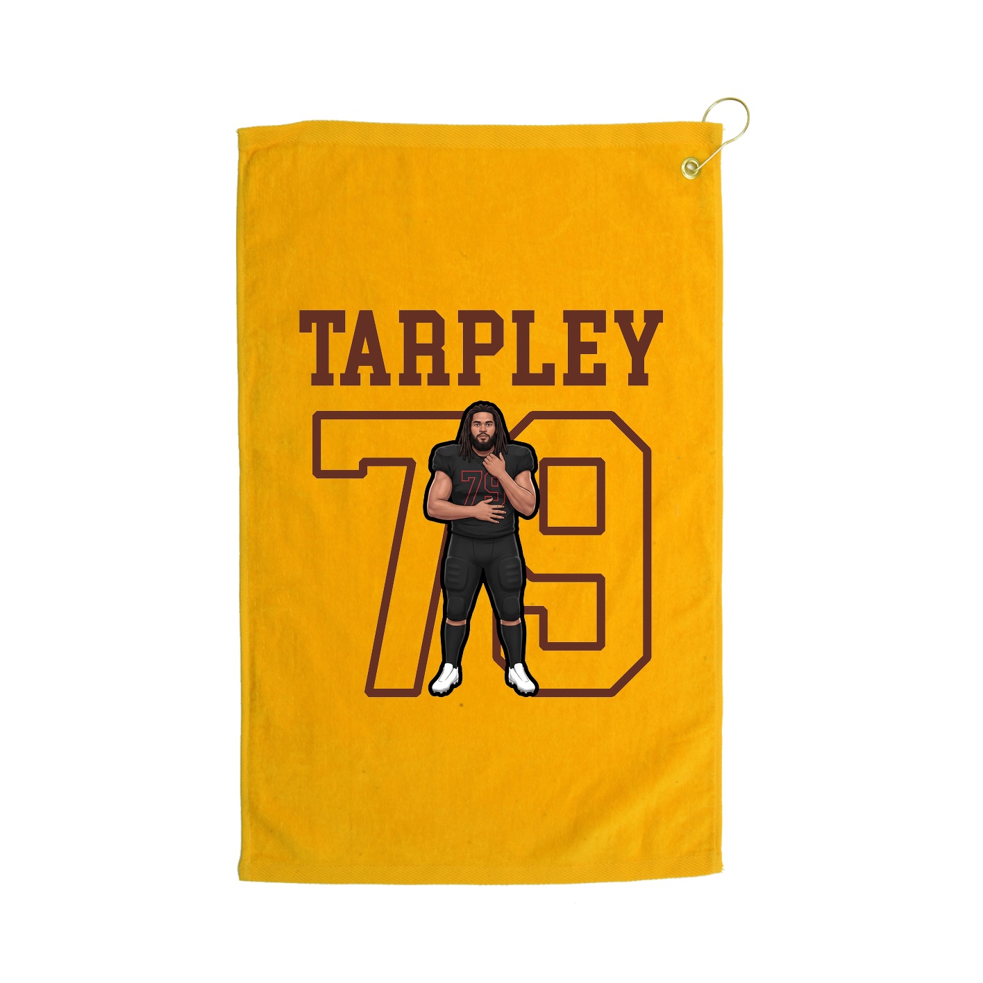 Golf Towel — Shirsey in Gold