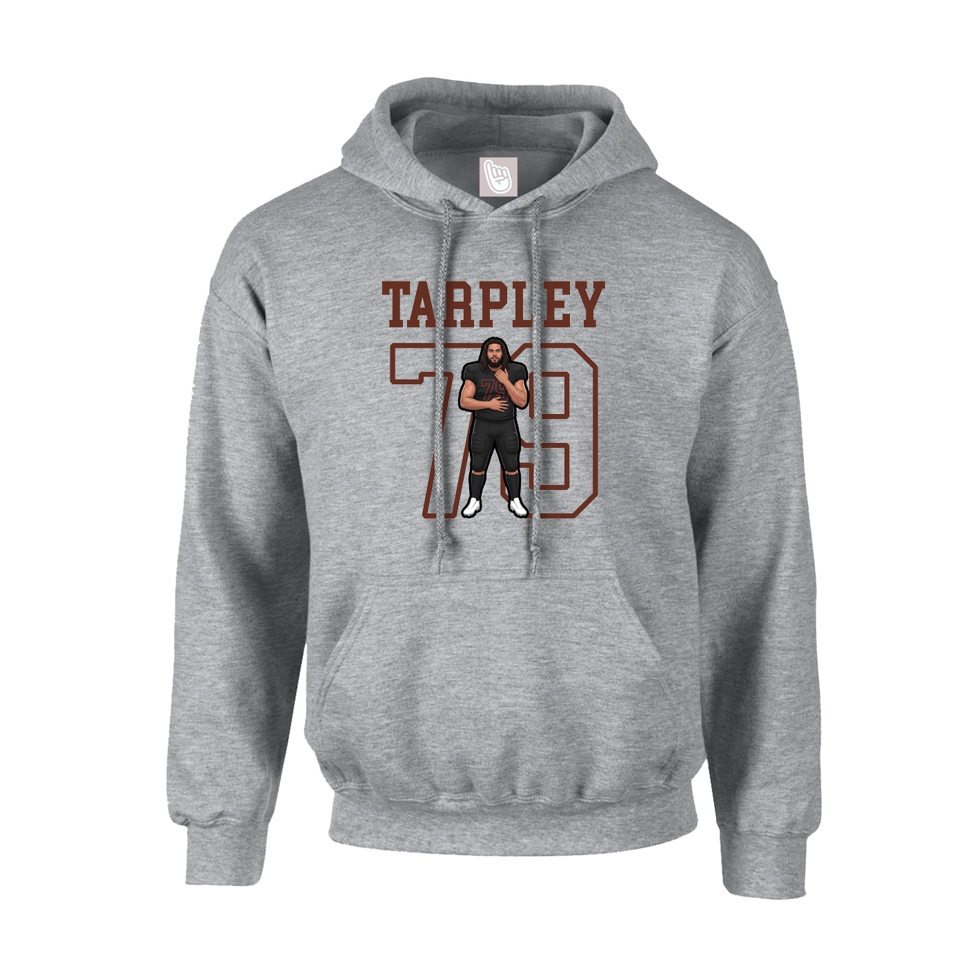 Hoodie — Shirsey in Grey