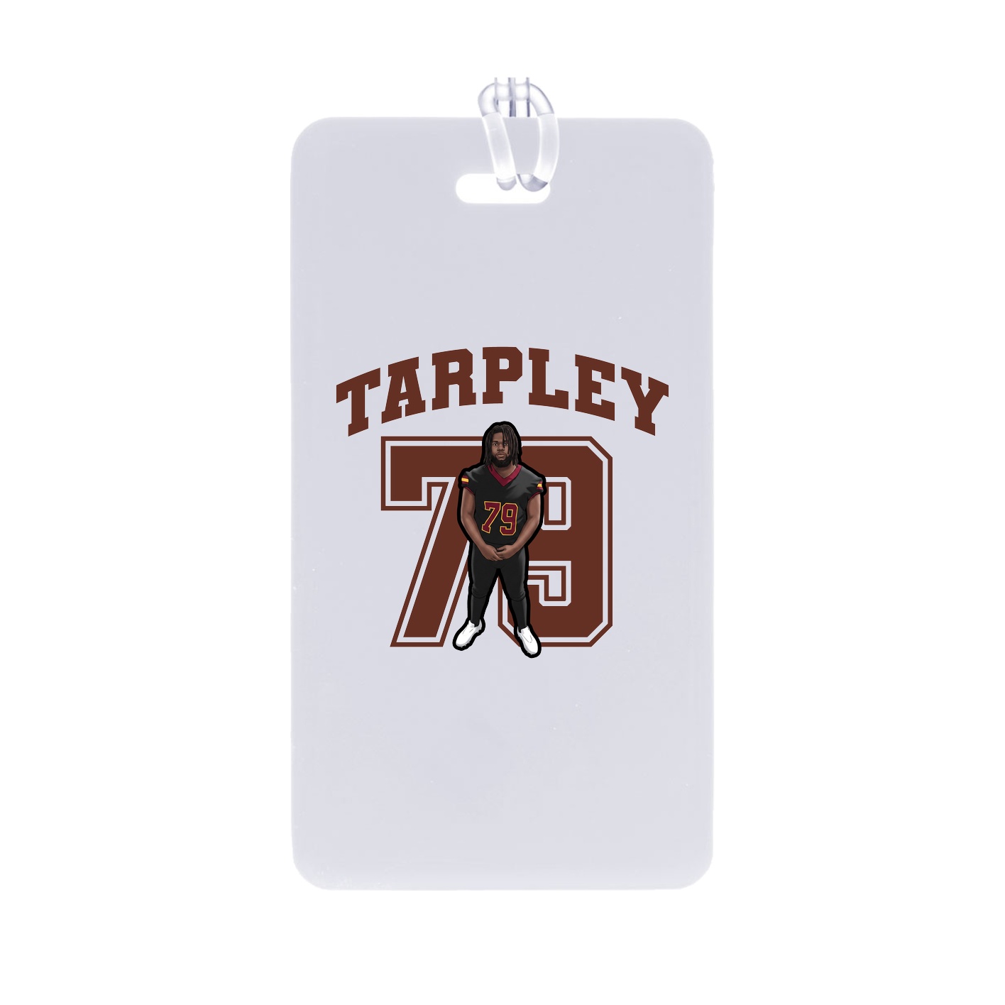 Bag Tag — Number in Classic
