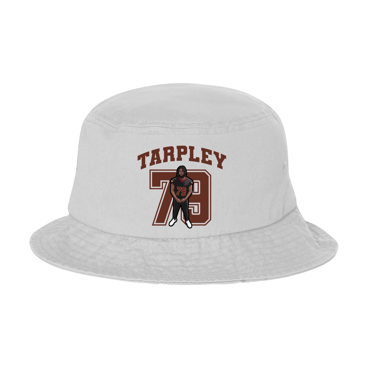 Bucket Cap — Number in White