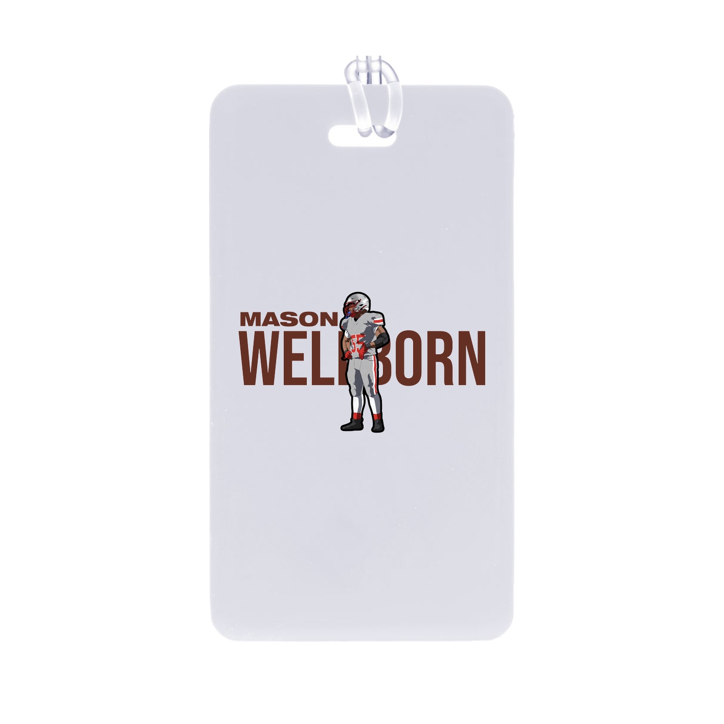 Bag Tag — Player Name in Classic