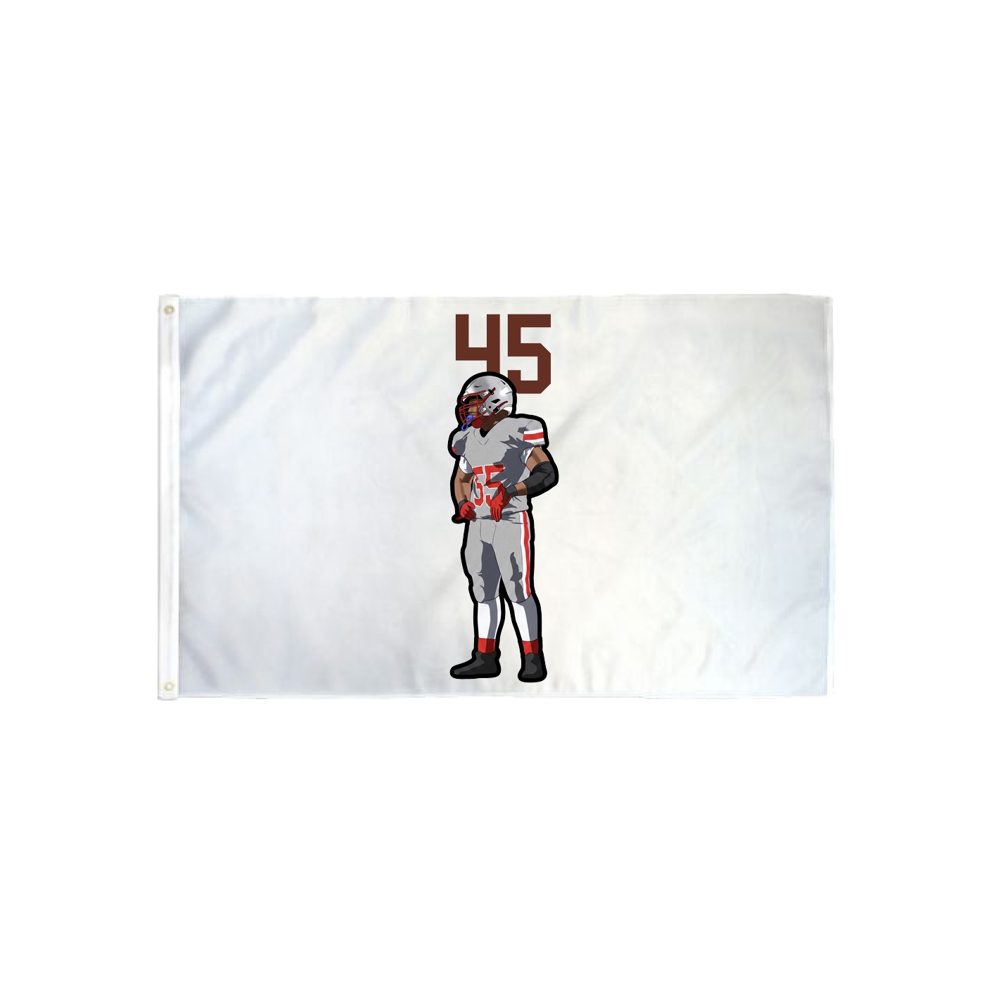 3x5 Flag — Number Top in Classic