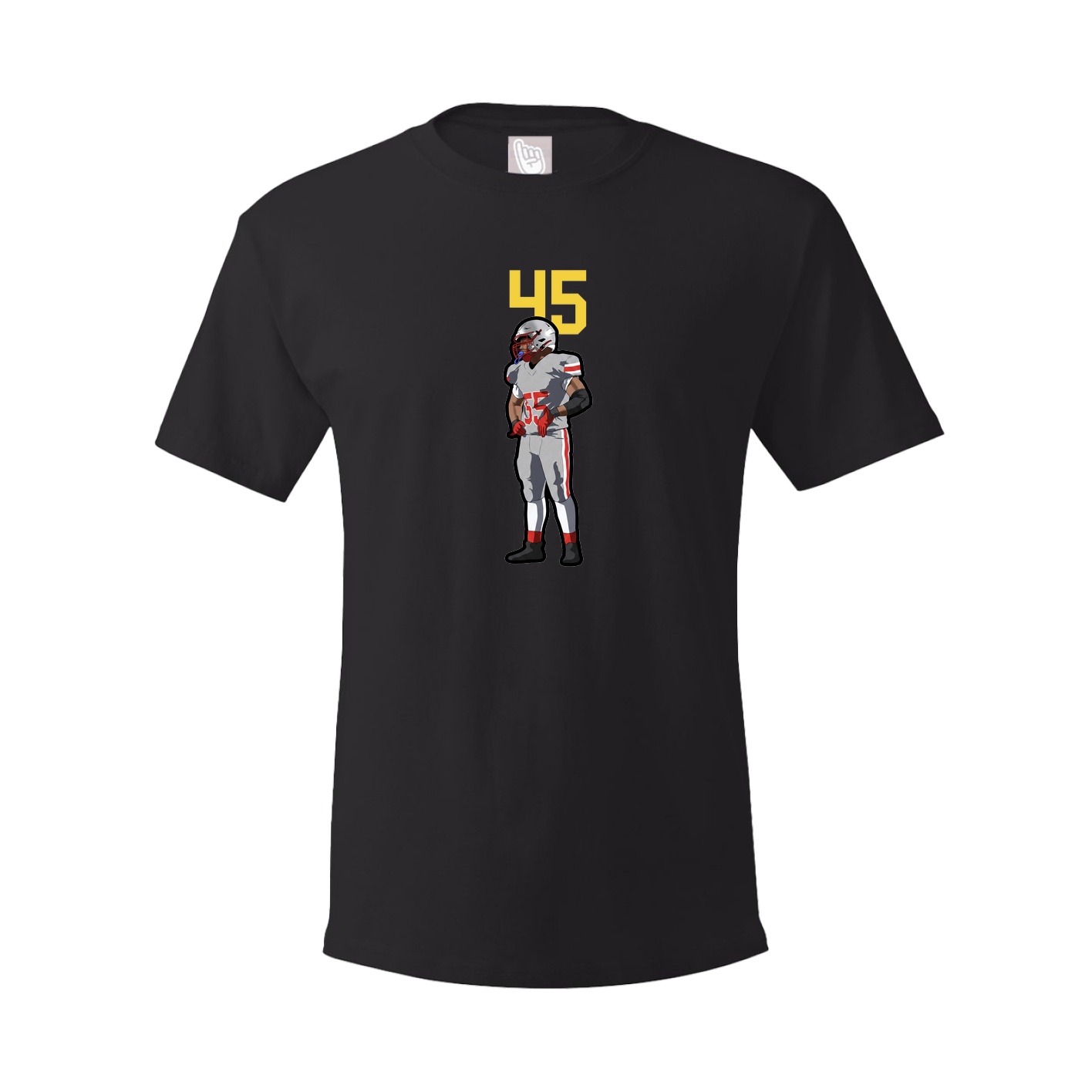 Tee — Number Top in Black