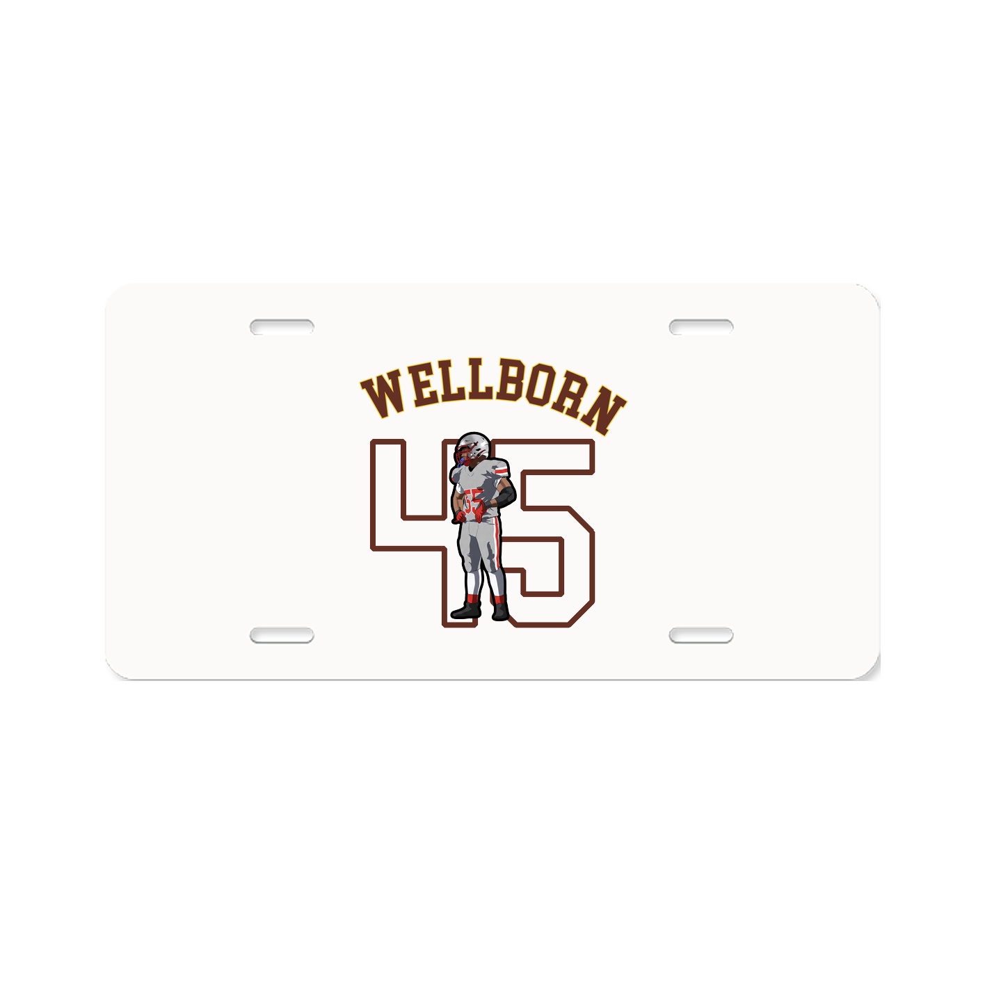 License Plate — Shirsey Arch in Classic