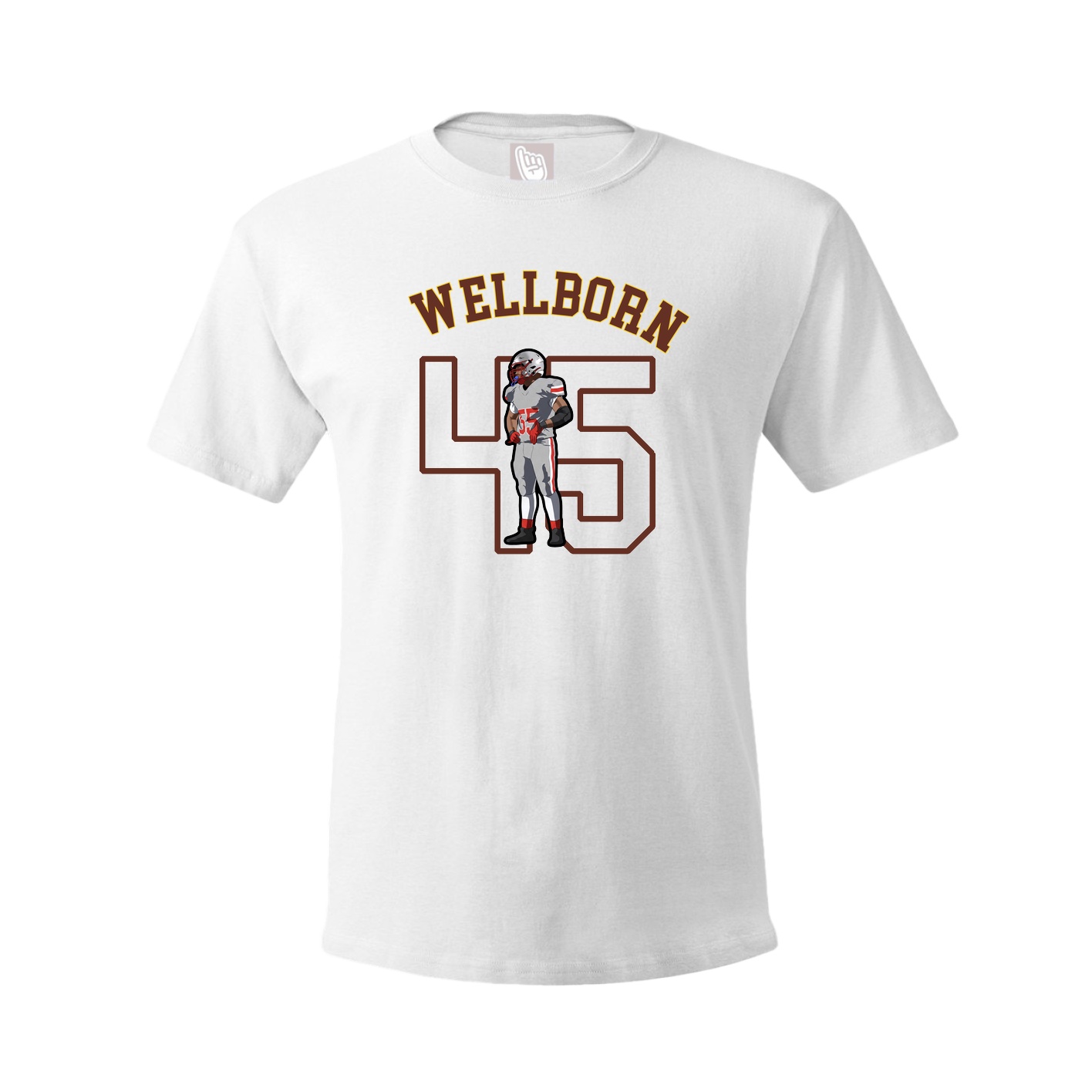 Youth Tee — Shirsey Arch in White