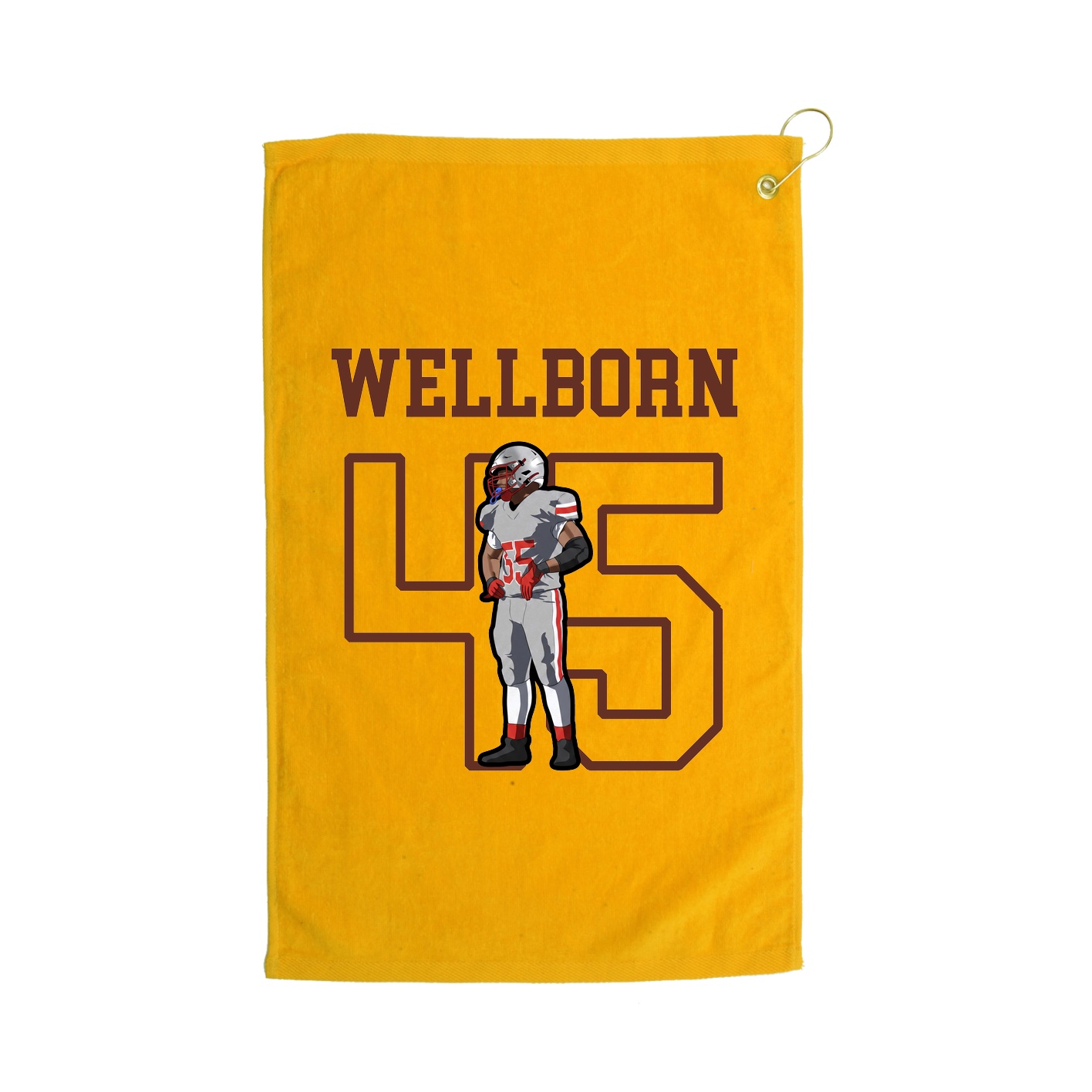 Golf Towel — Shirsey in Gold