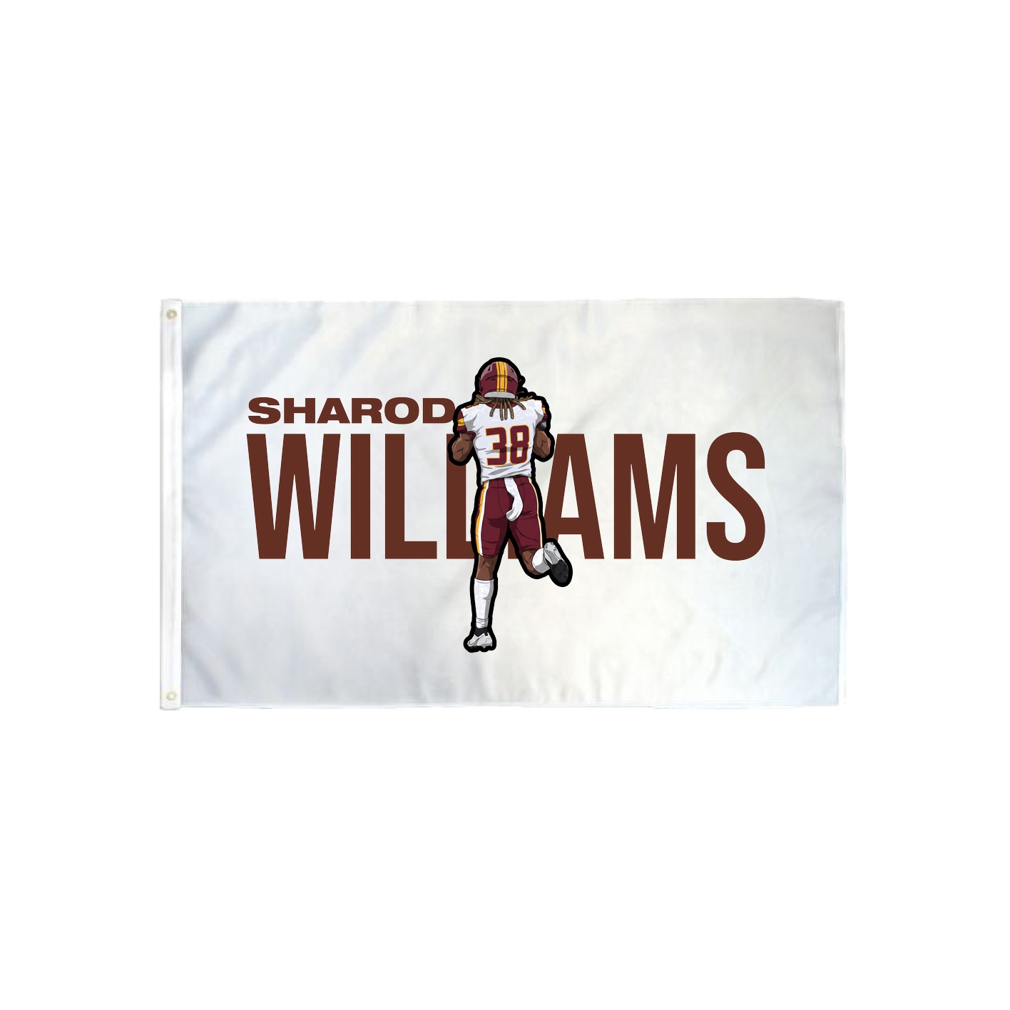 3x5 Flag — Player Name in Classic