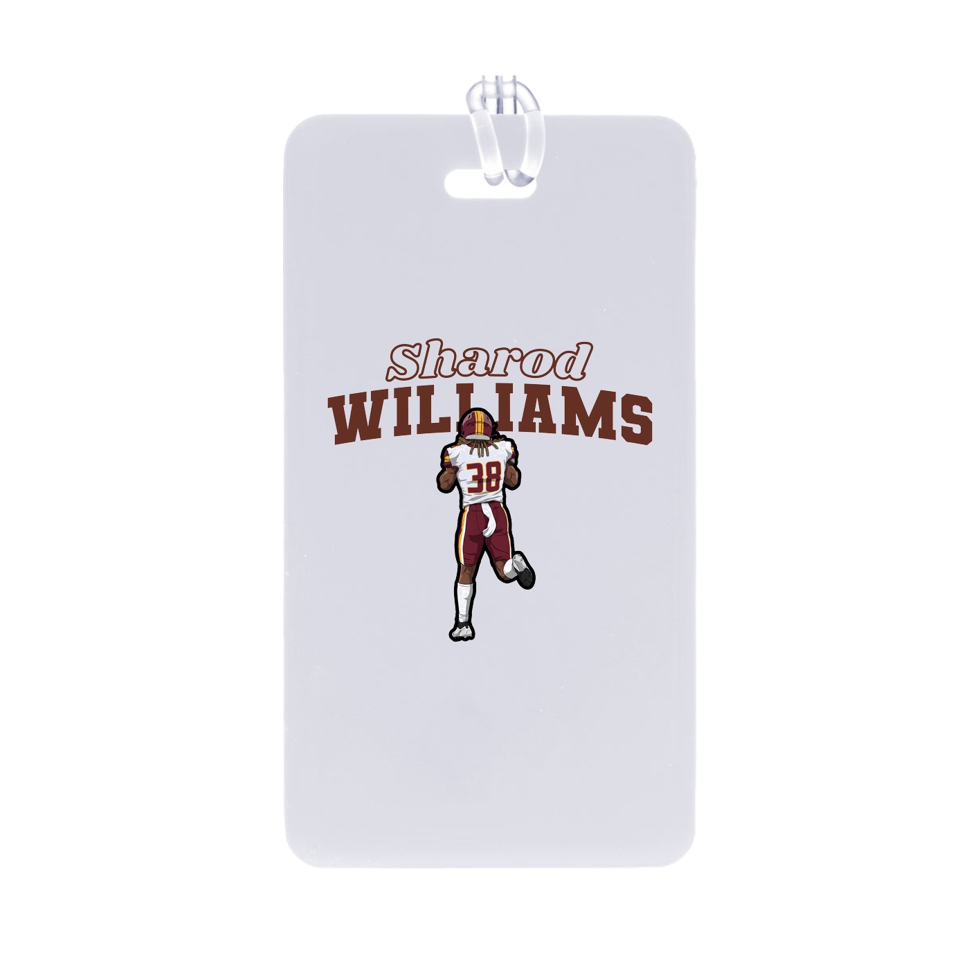 Bag Tag — Name Arch in Classic