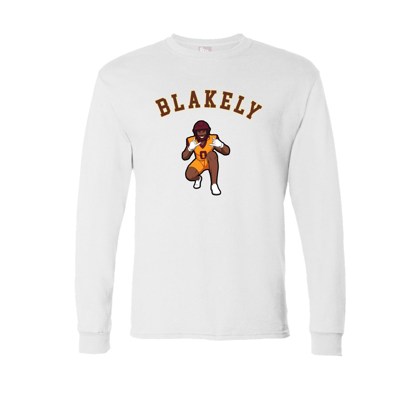 Long Sleeve Tee — Shirsey Arch in White