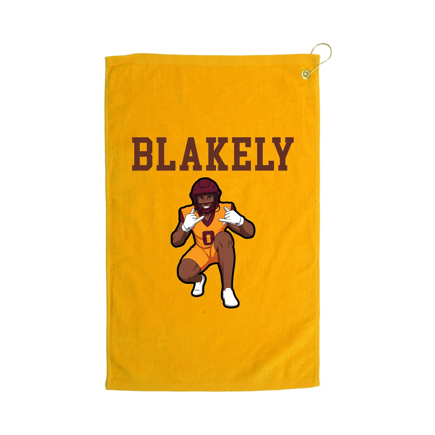 Golf Towel — Shirsey in Gold