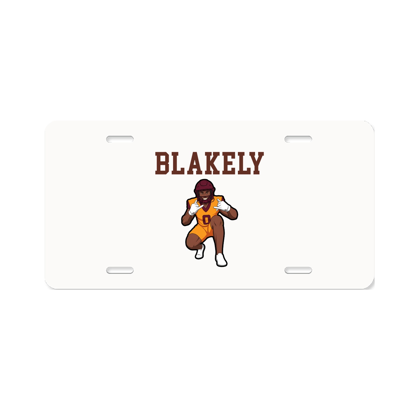 License Plate — Shirsey in Classic