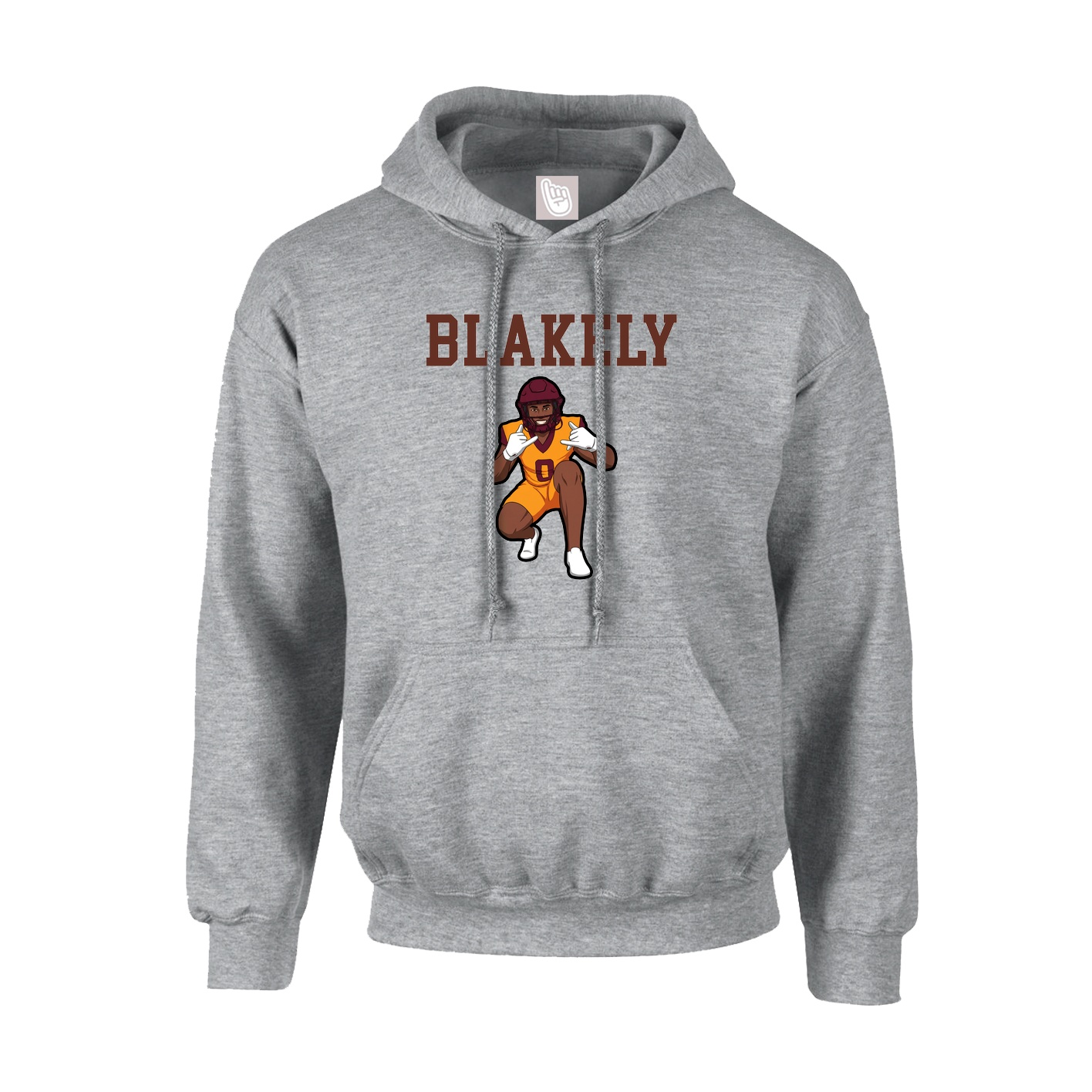 Hoodie — Shirsey in Grey