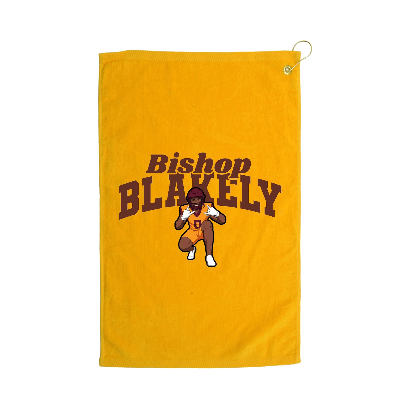 Golf Towel — Signature Arch in Gold
