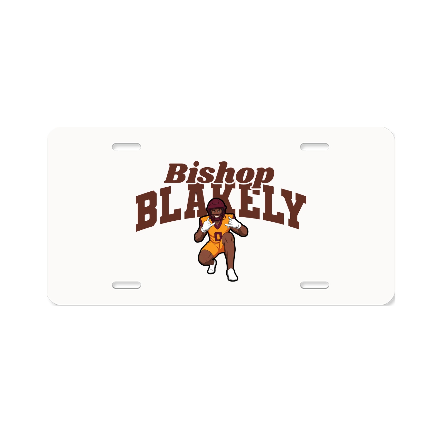 License Plate — Signature Arch in Classic