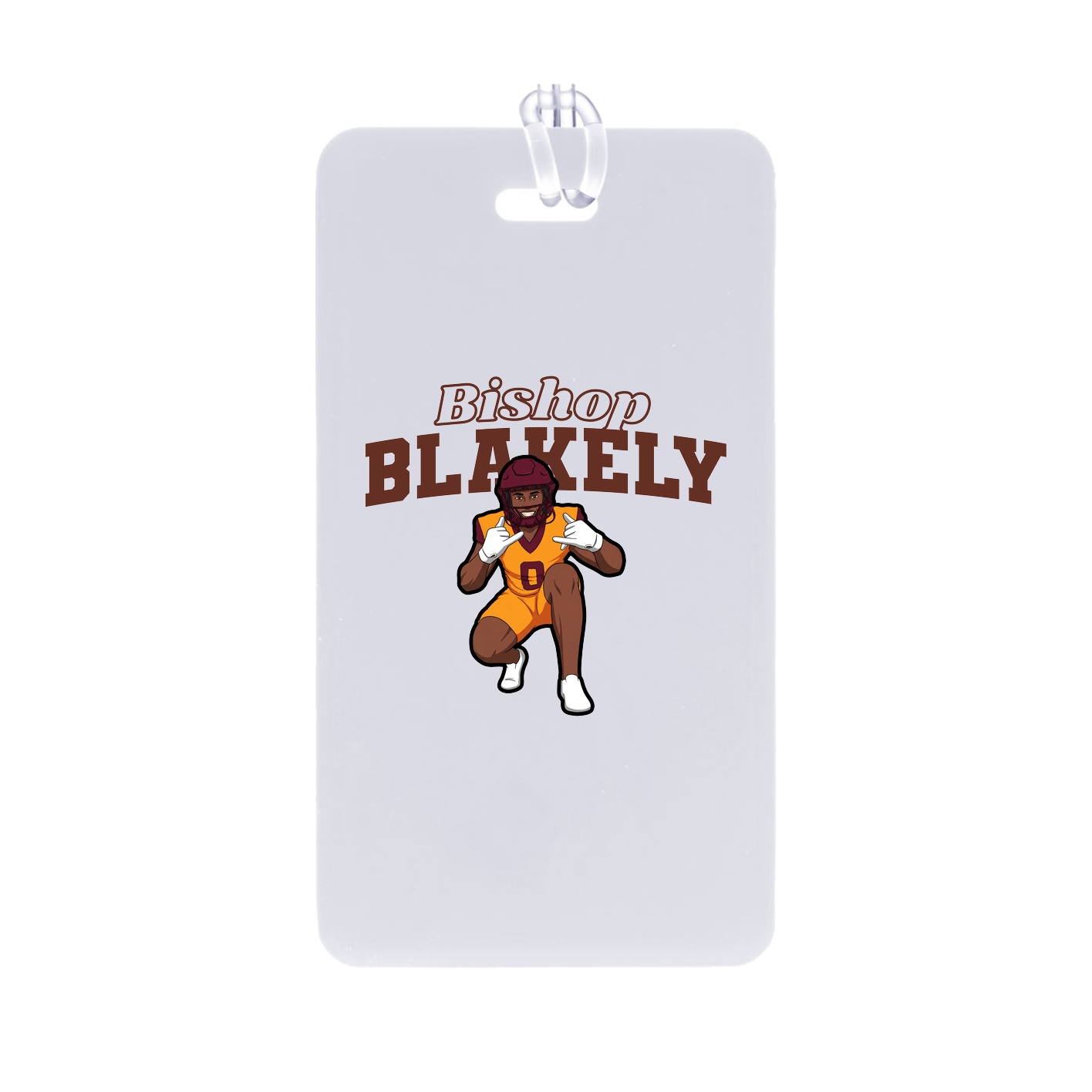 Bag Tag — Name Arch in Classic
