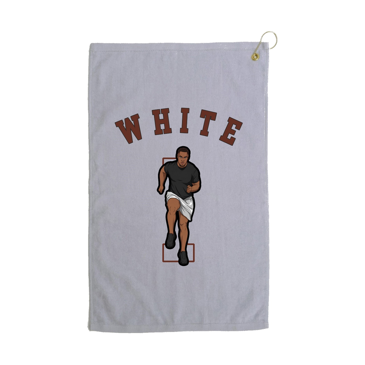 Golf Towel — Shirsey Arch in Grey