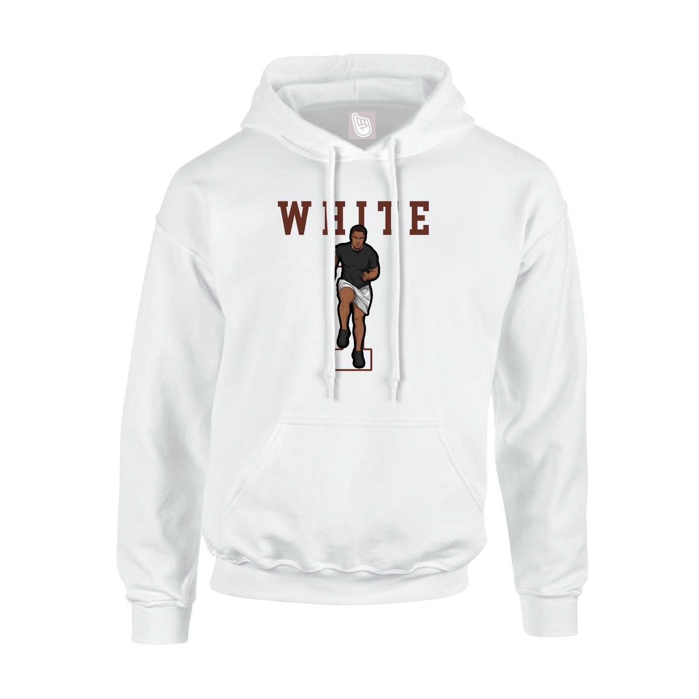 Hoodie — Shirsey in White