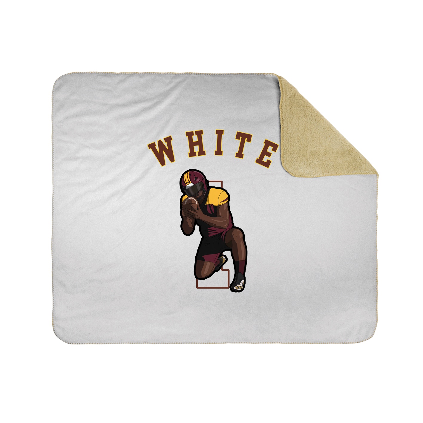 Throw Blanket — Shirsey Arch in White