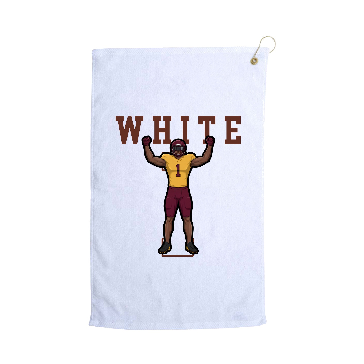 Golf Towel — Shirsey in White