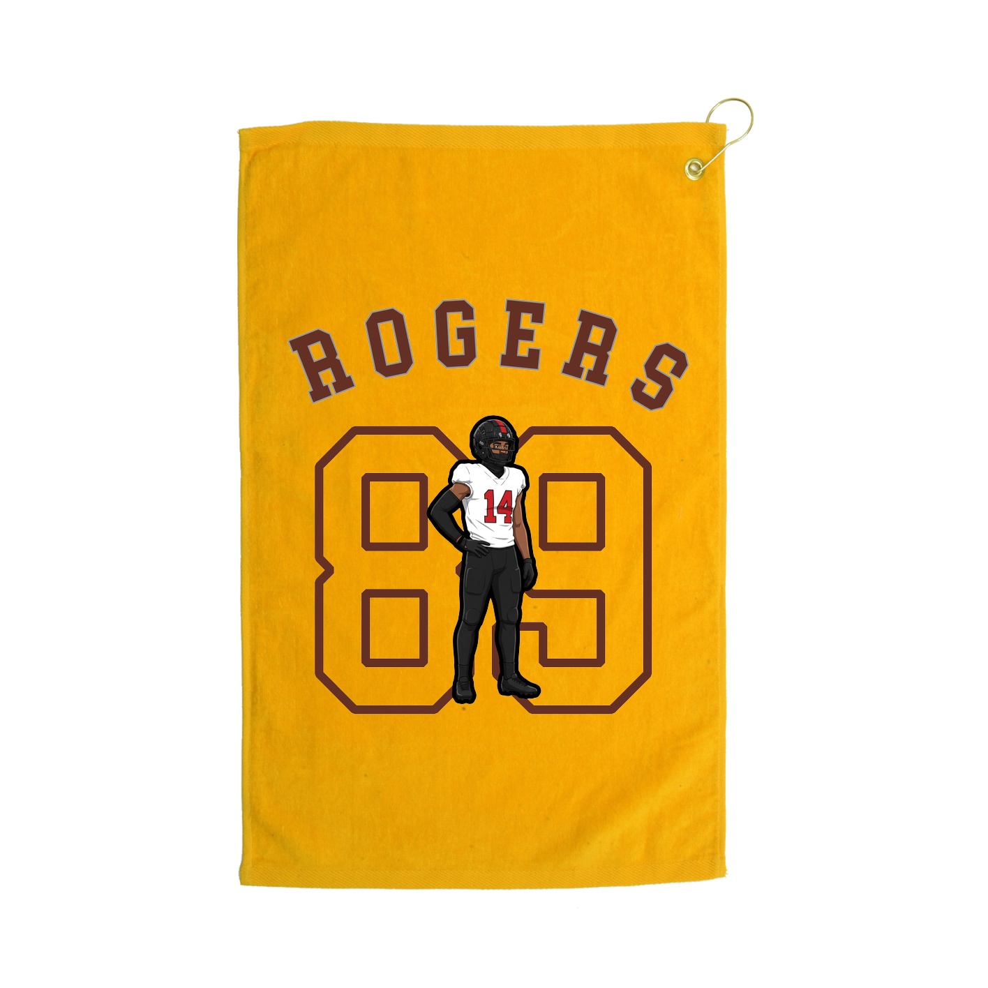 Golf Towel — Shirsey Arch in Gold