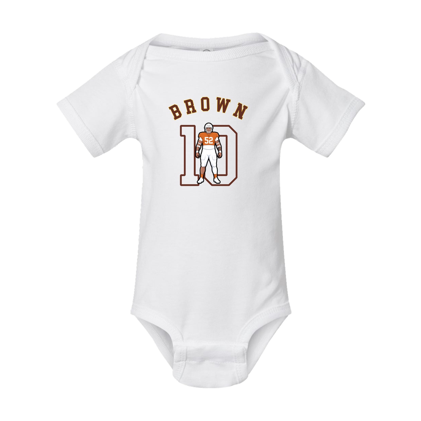 Baby Onesie — Shirsey Arch in White