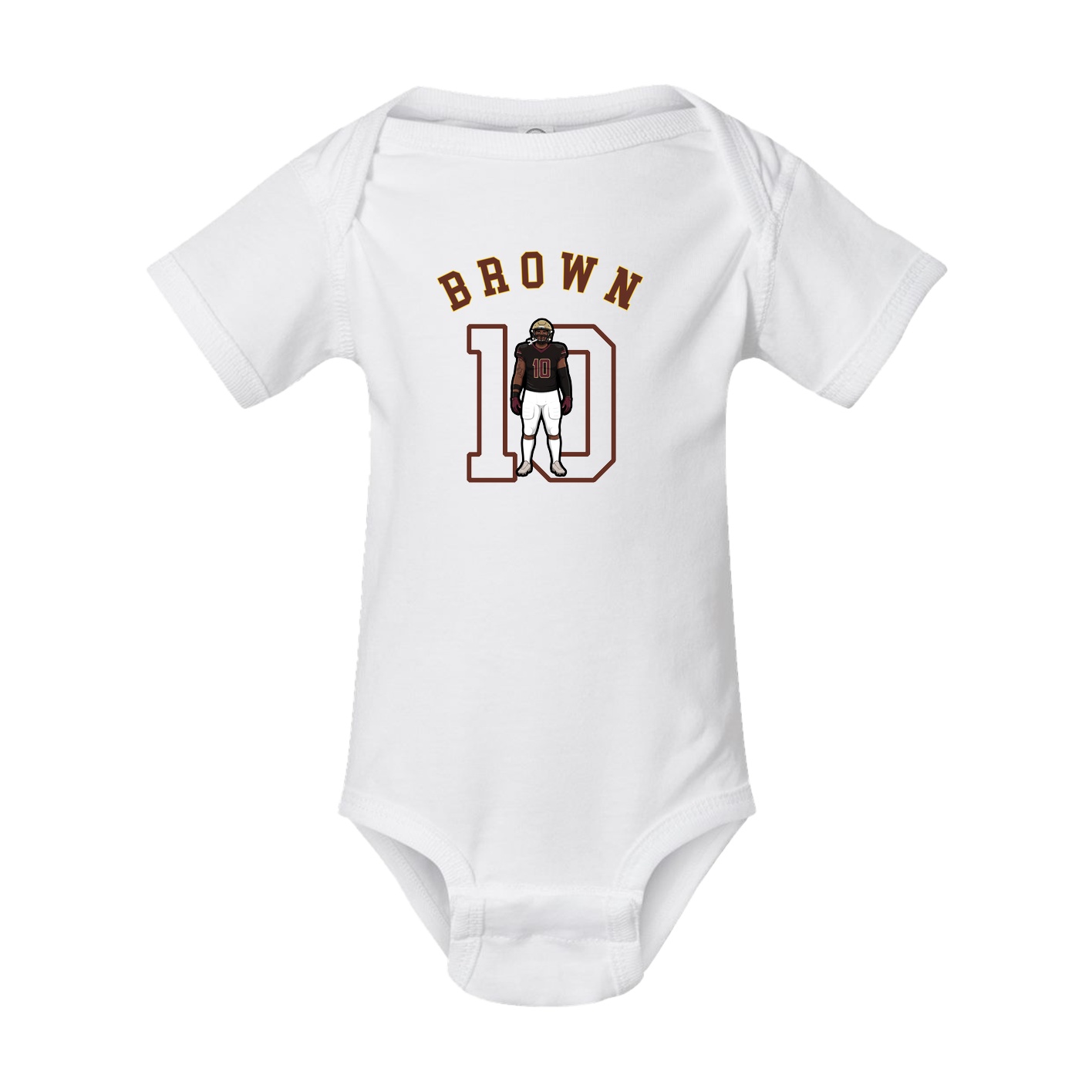 Baby Onesie — Shirsey Arch in White