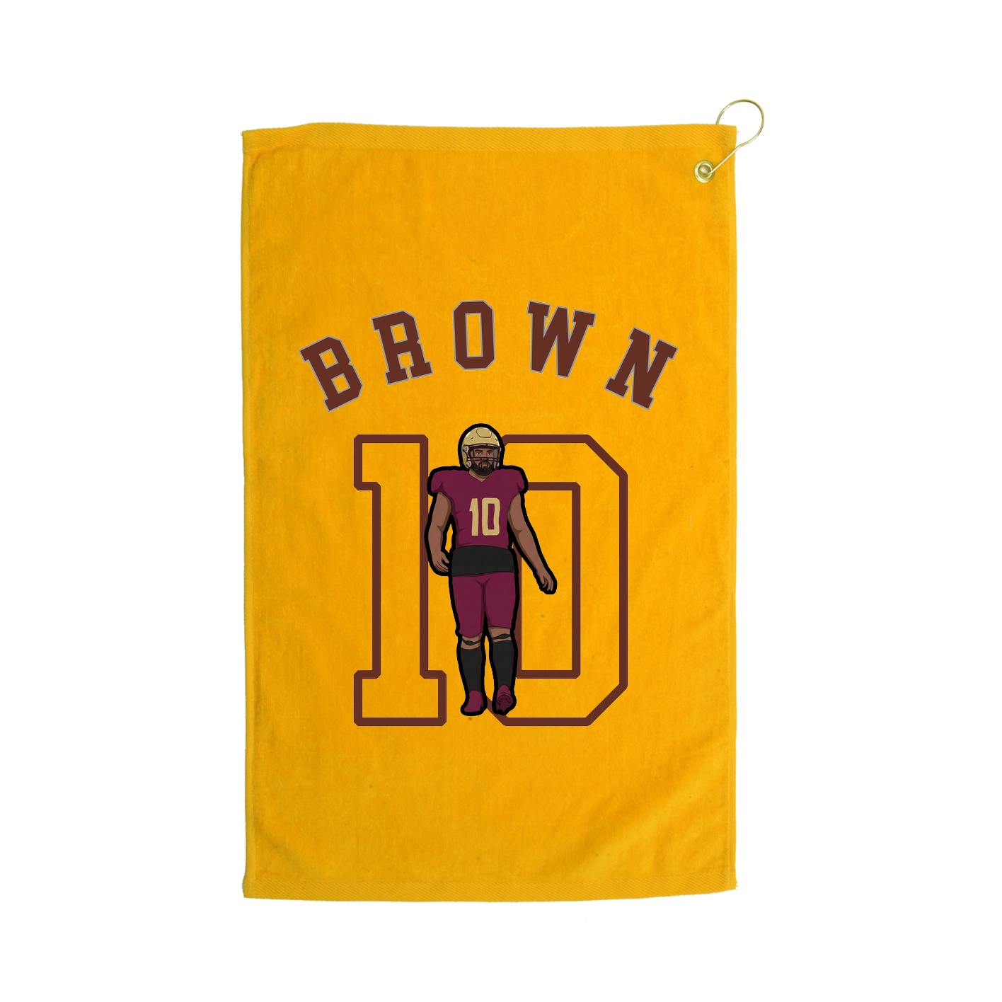 Golf Towel — Shirsey Arch in Gold
