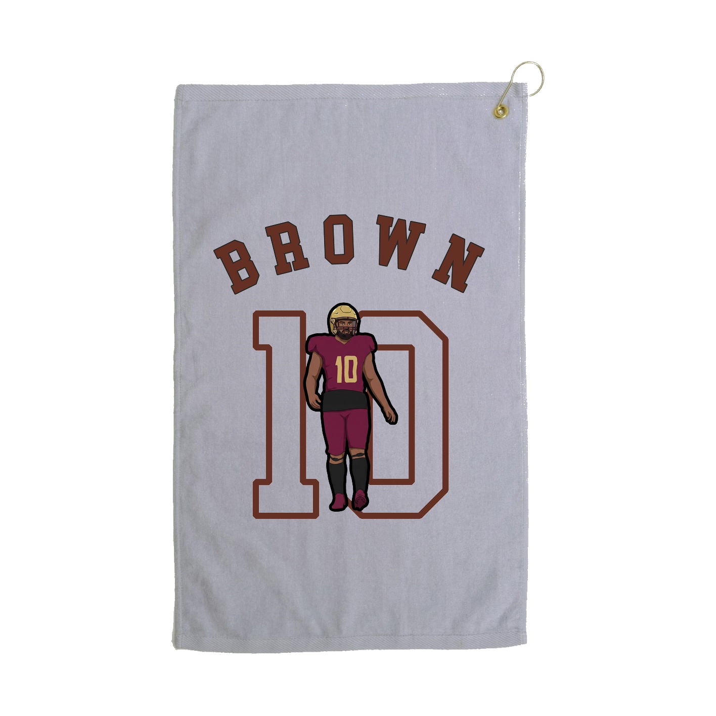 Golf Towel — Shirsey Arch in Grey