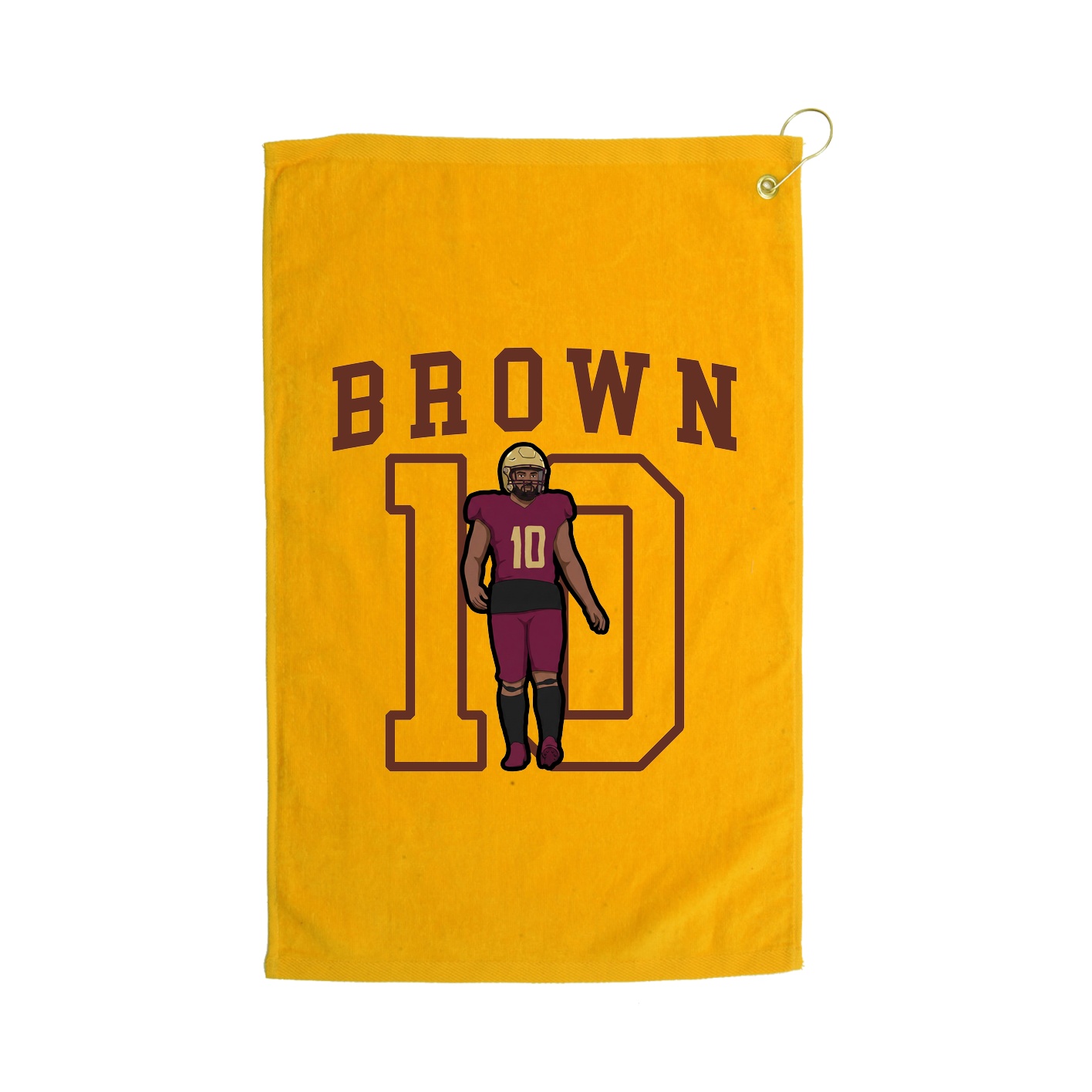 Golf Towel — Shirsey in Gold