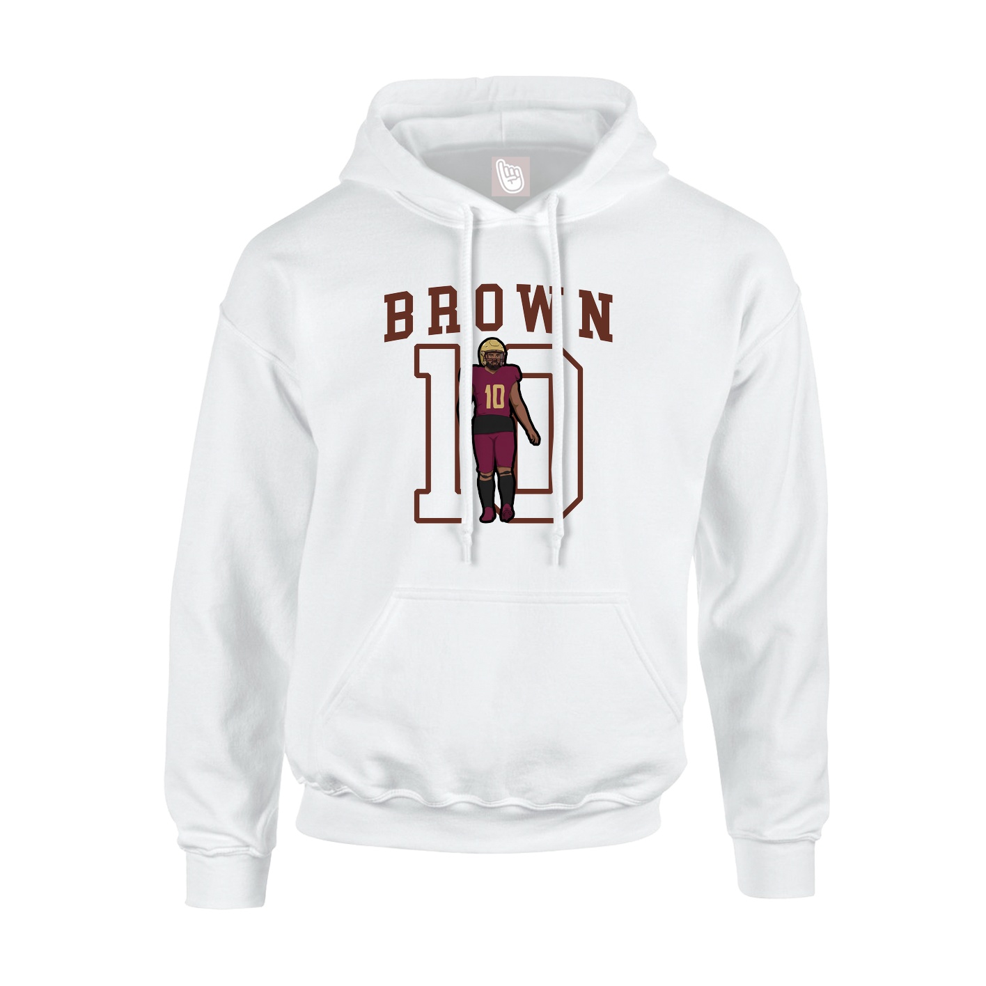 Youth Hoodie — Shirsey in White