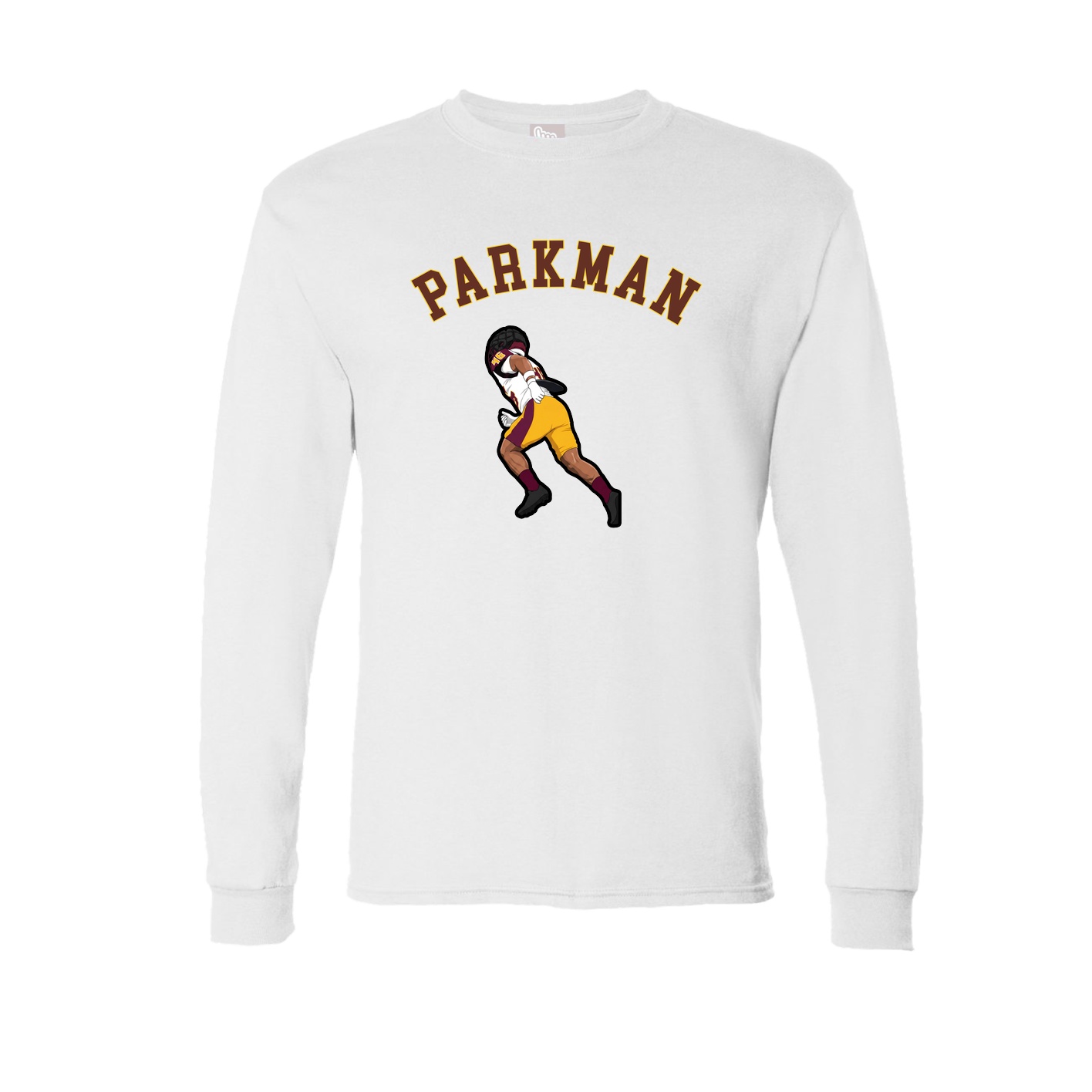 Long Sleeve Tee — Shirsey Arch in White