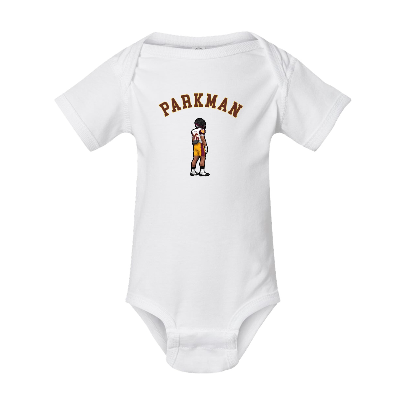 Baby Onesie — Shirsey Arch in White
