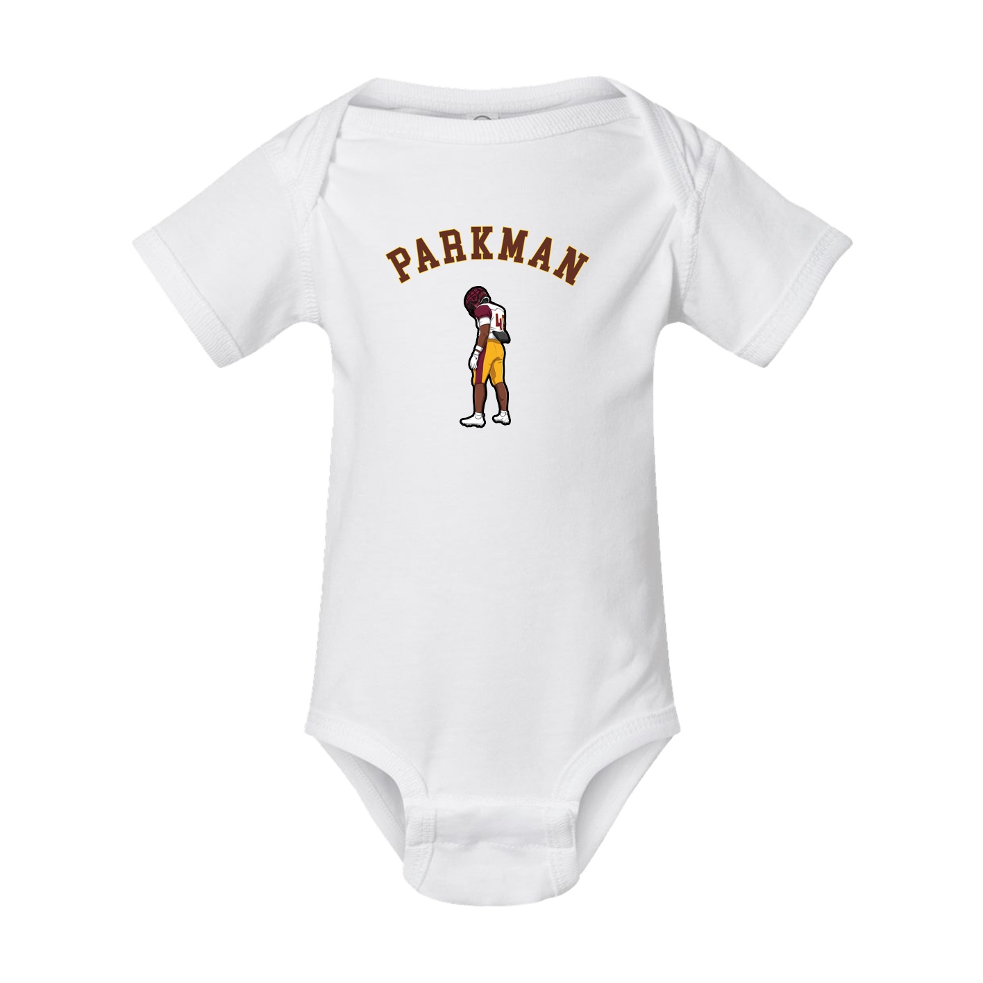Baby Onesie — Shirsey Arch in White