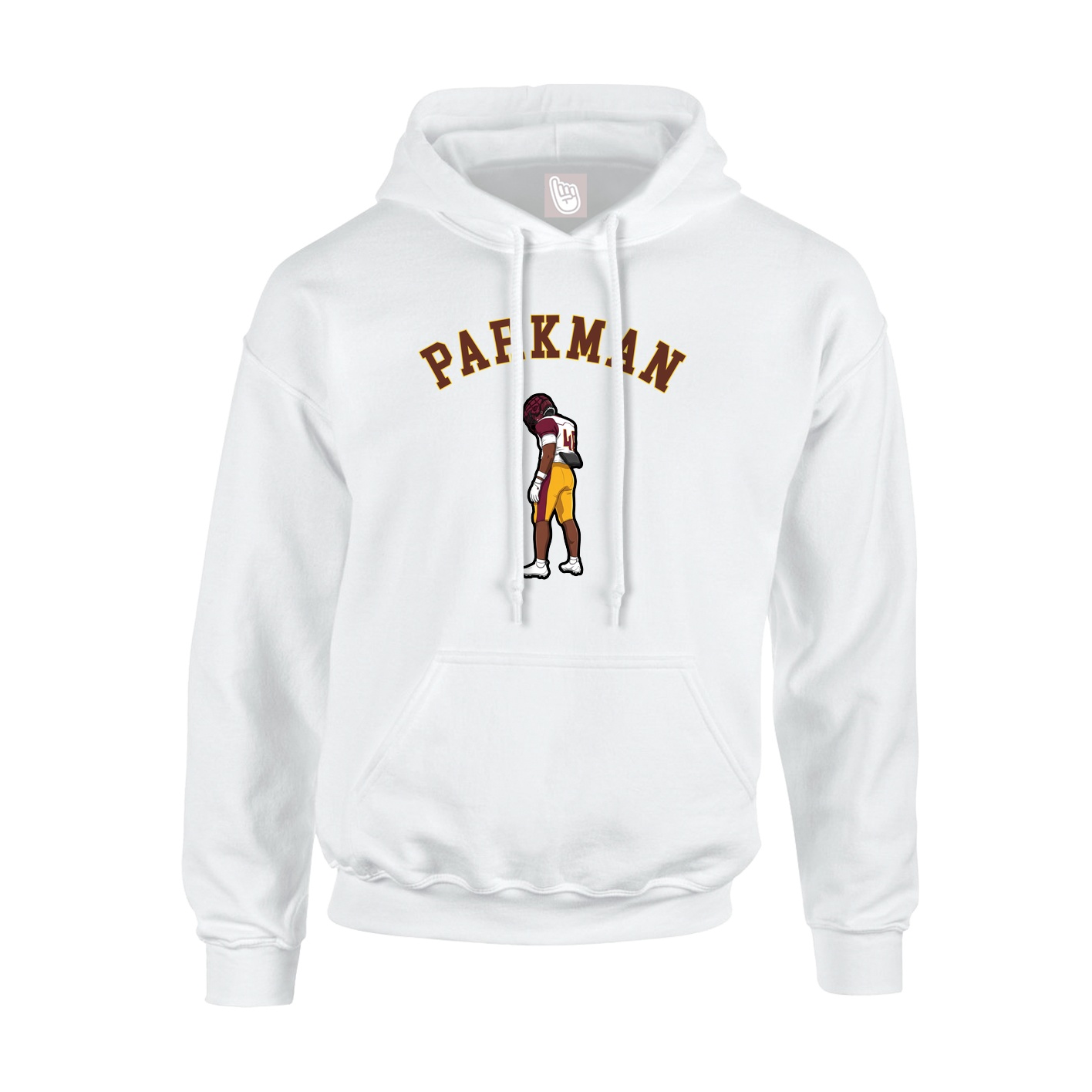 Hoodie — Shirsey Arch in White