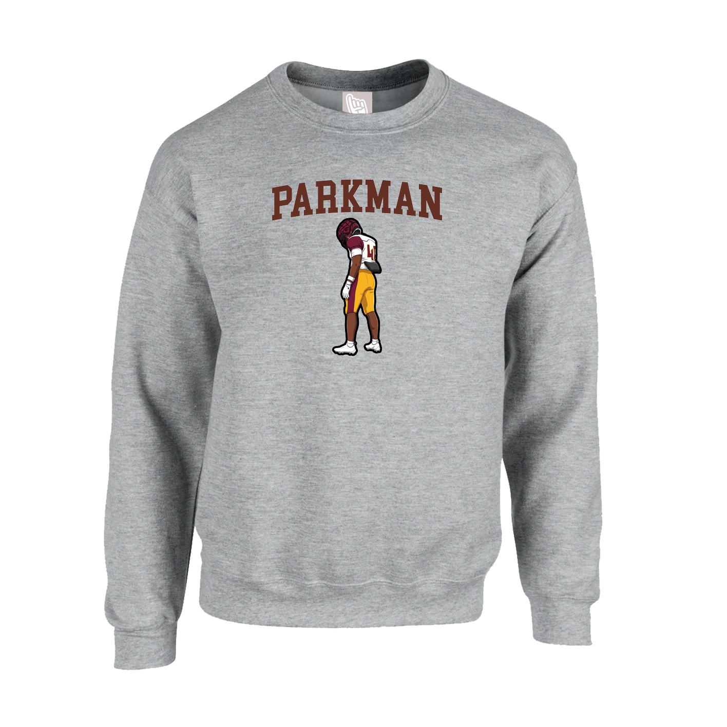 Fleece Crew — Shirsey in Grey
