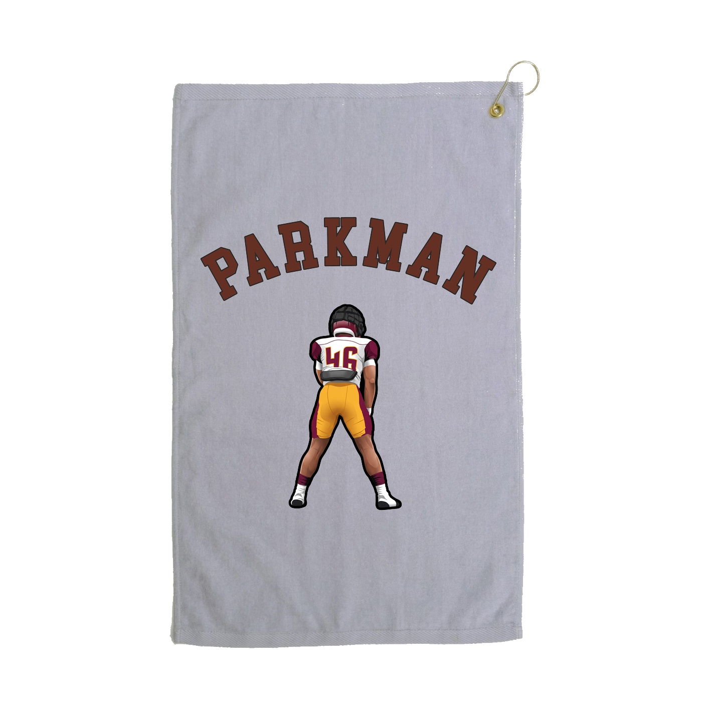 Golf Towel — Shirsey Arch in Grey