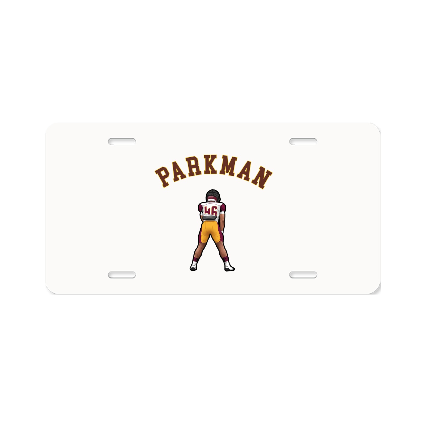 License Plate — Shirsey Arch in Classic