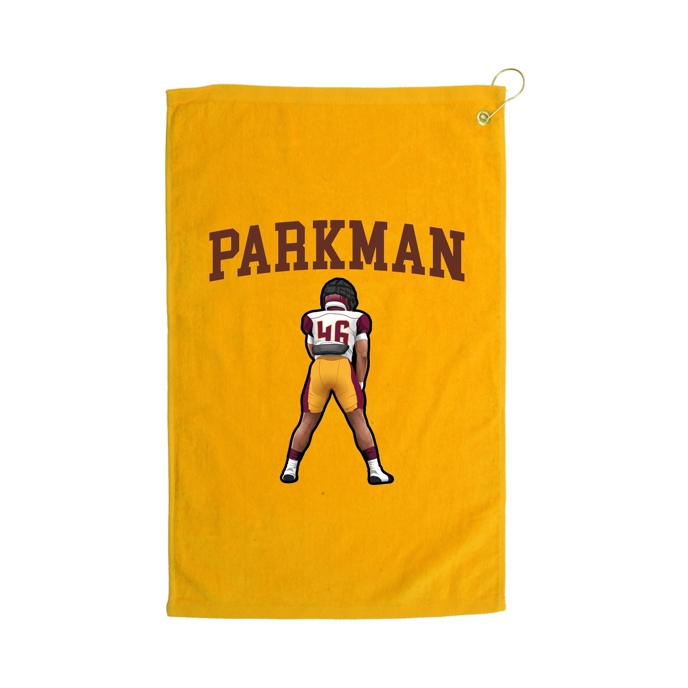 Golf Towel — Shirsey in Gold