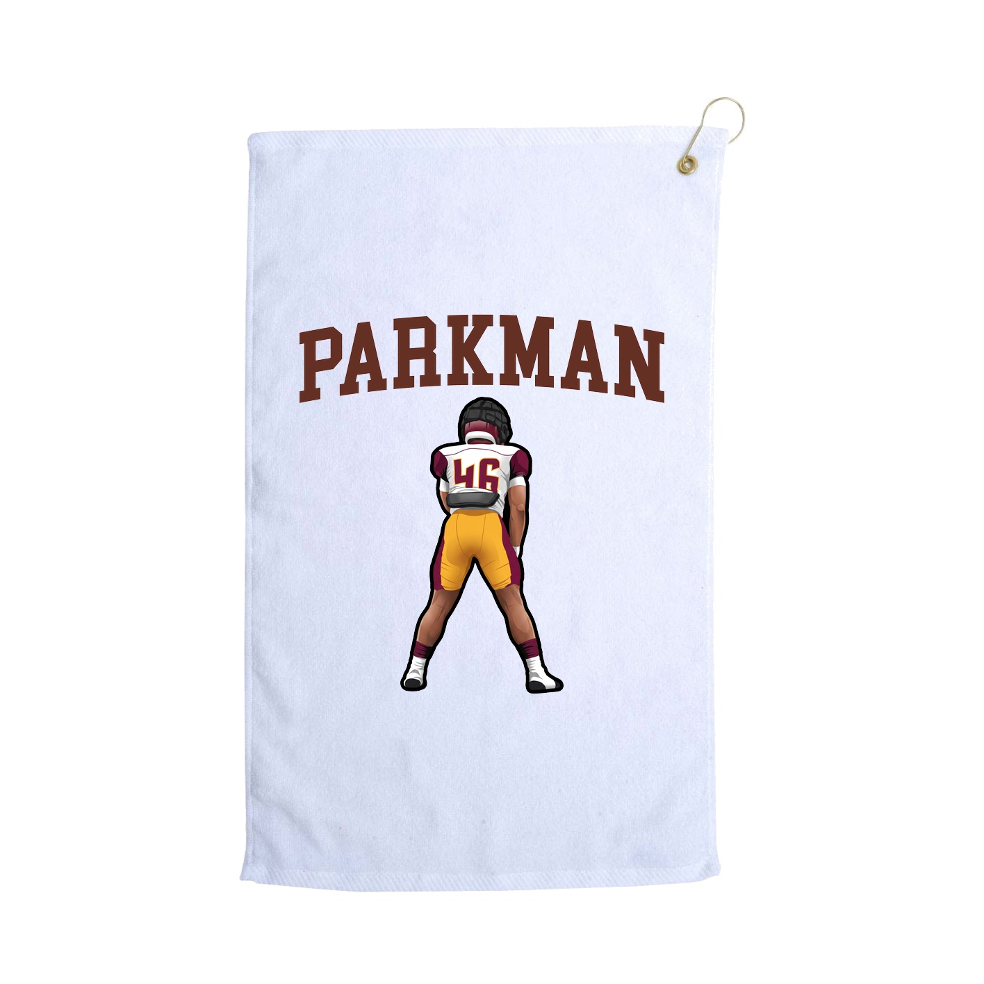 Golf Towel — Shirsey in White