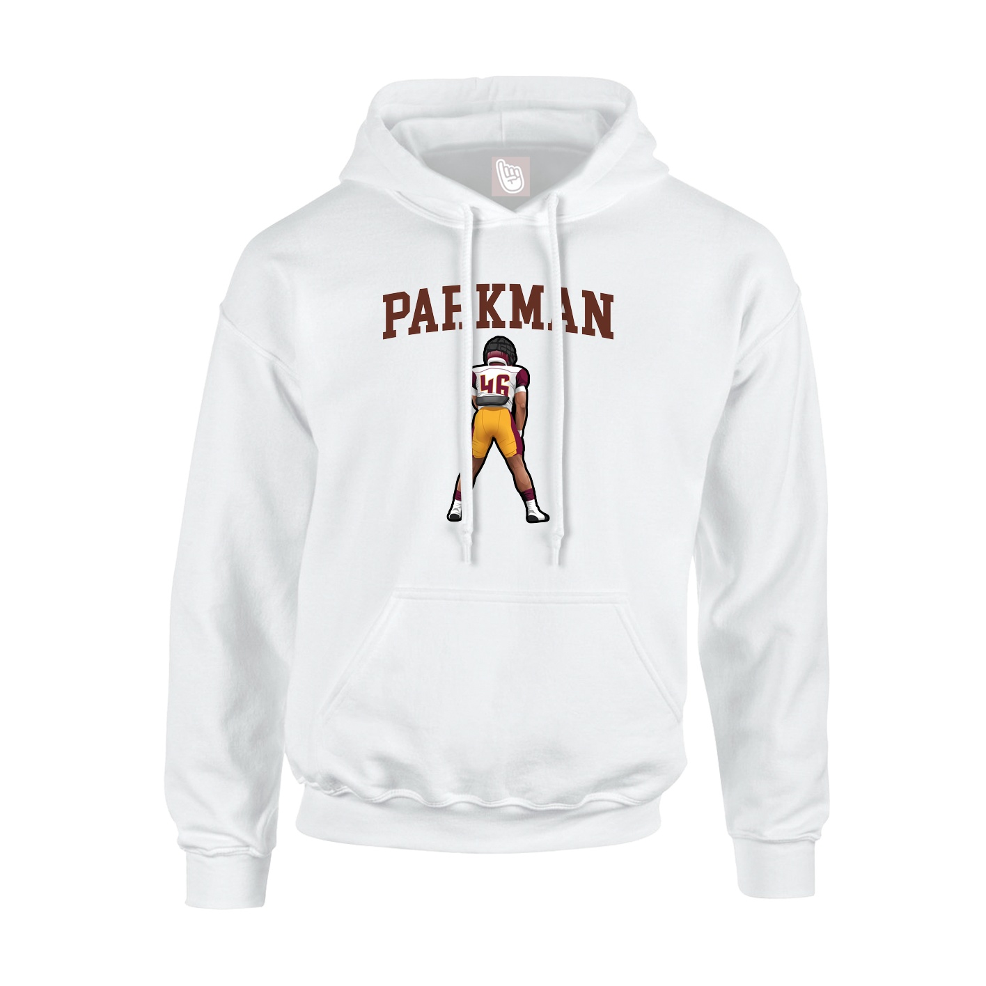 Youth Hoodie — Shirsey in White
