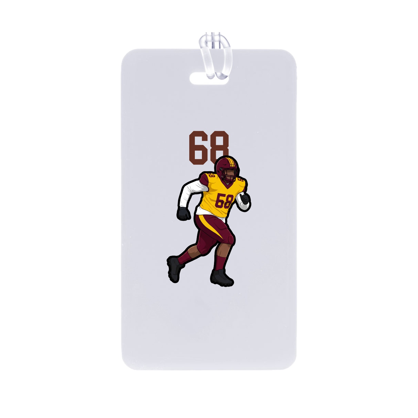 Bag Tag — Number Top in Classic