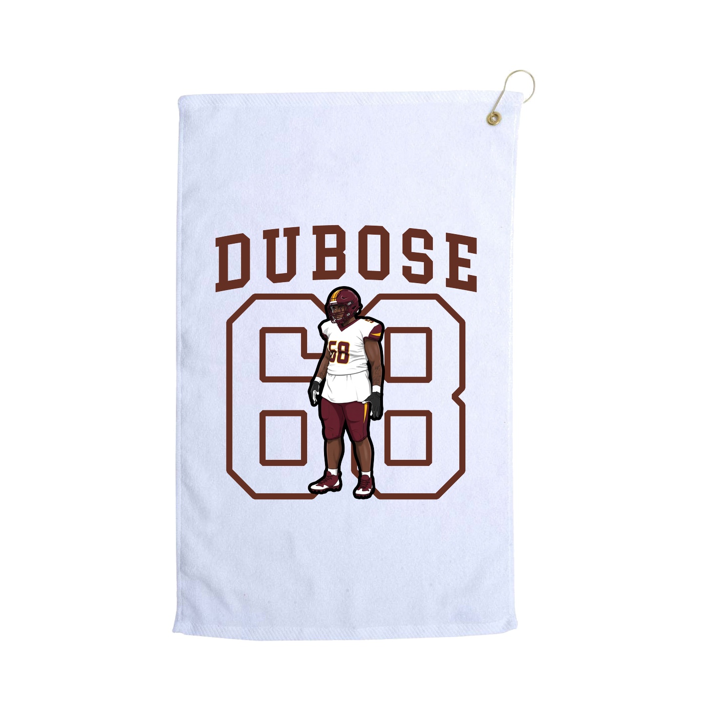 Golf Towel — Shirsey in White