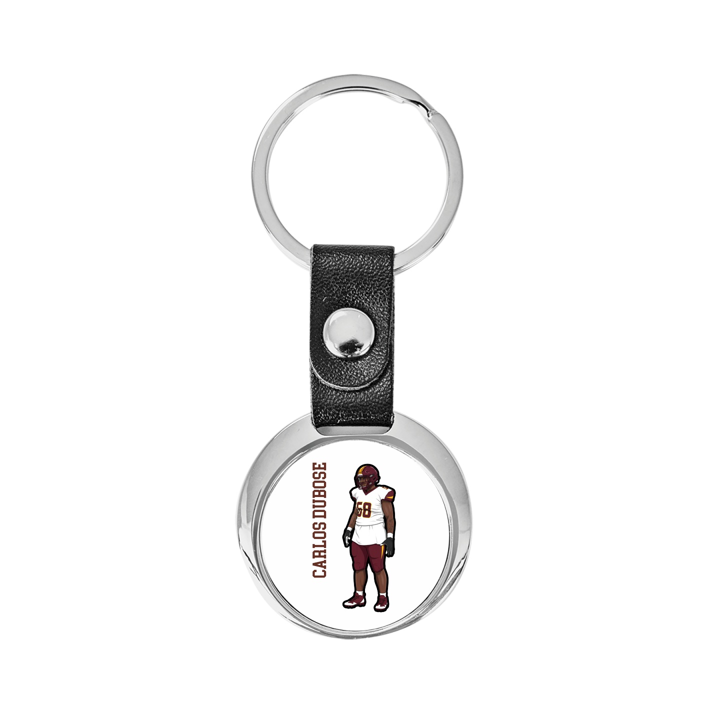 Key Chain — Name Vertical in Classic