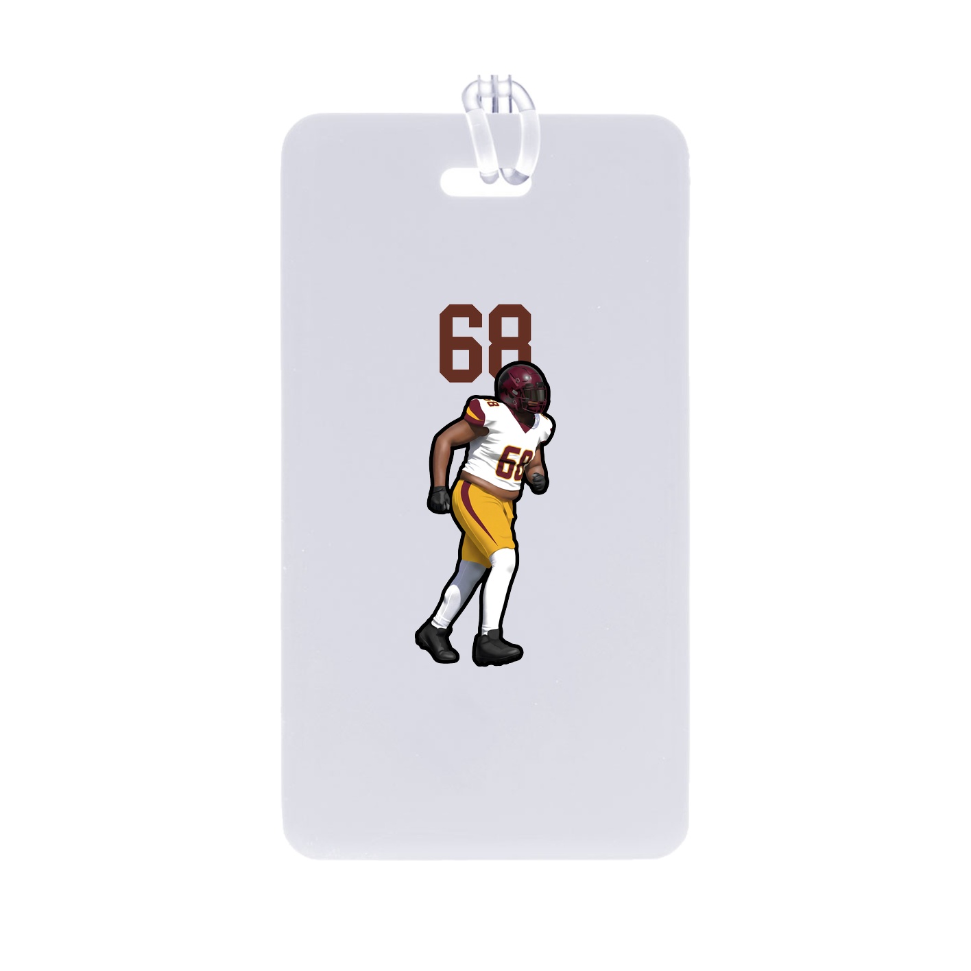 Bag Tag — Number Top in Classic